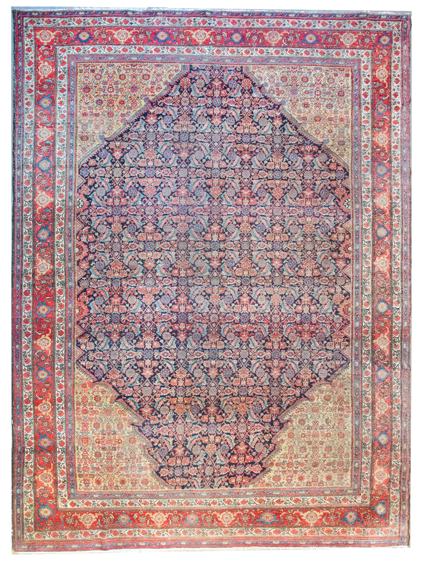Early 20th Century Persian Malayer Rug For Sale