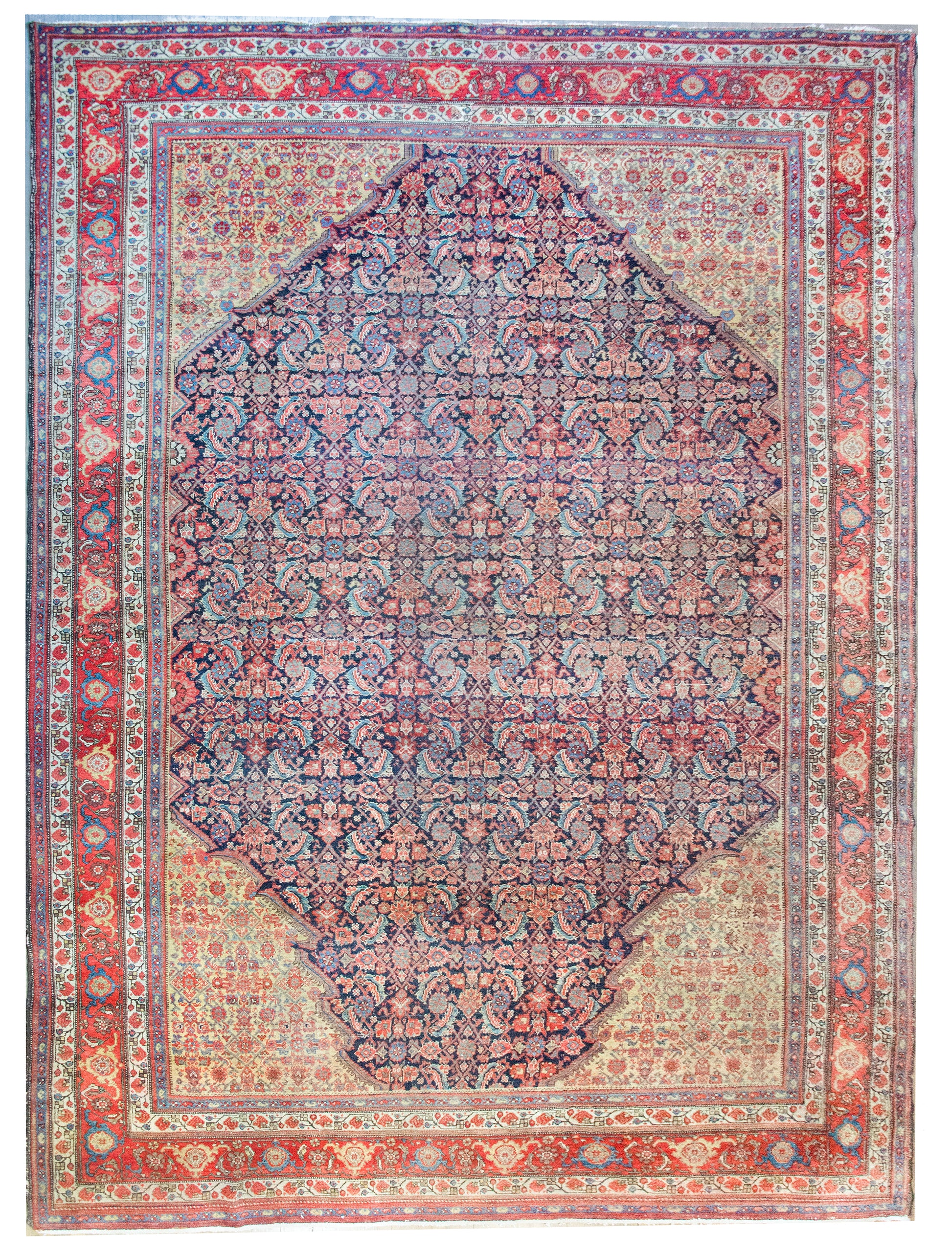 Early 20th Century Persian Malayer Rug For Sale