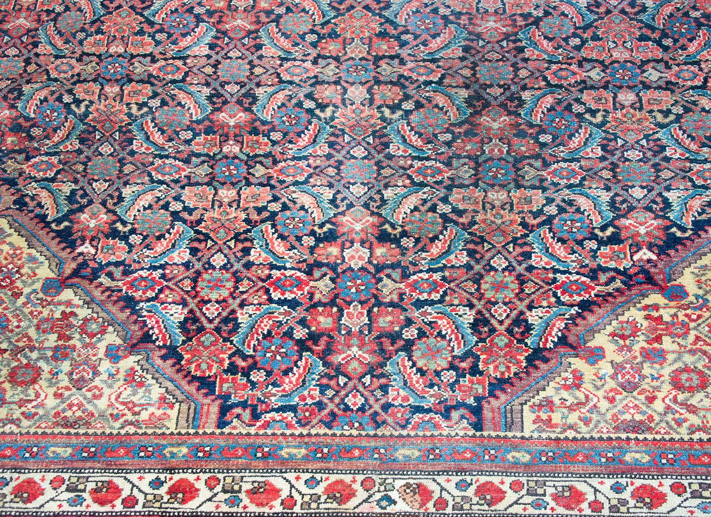 Early 20th Century Persian Malayer Rug For Sale