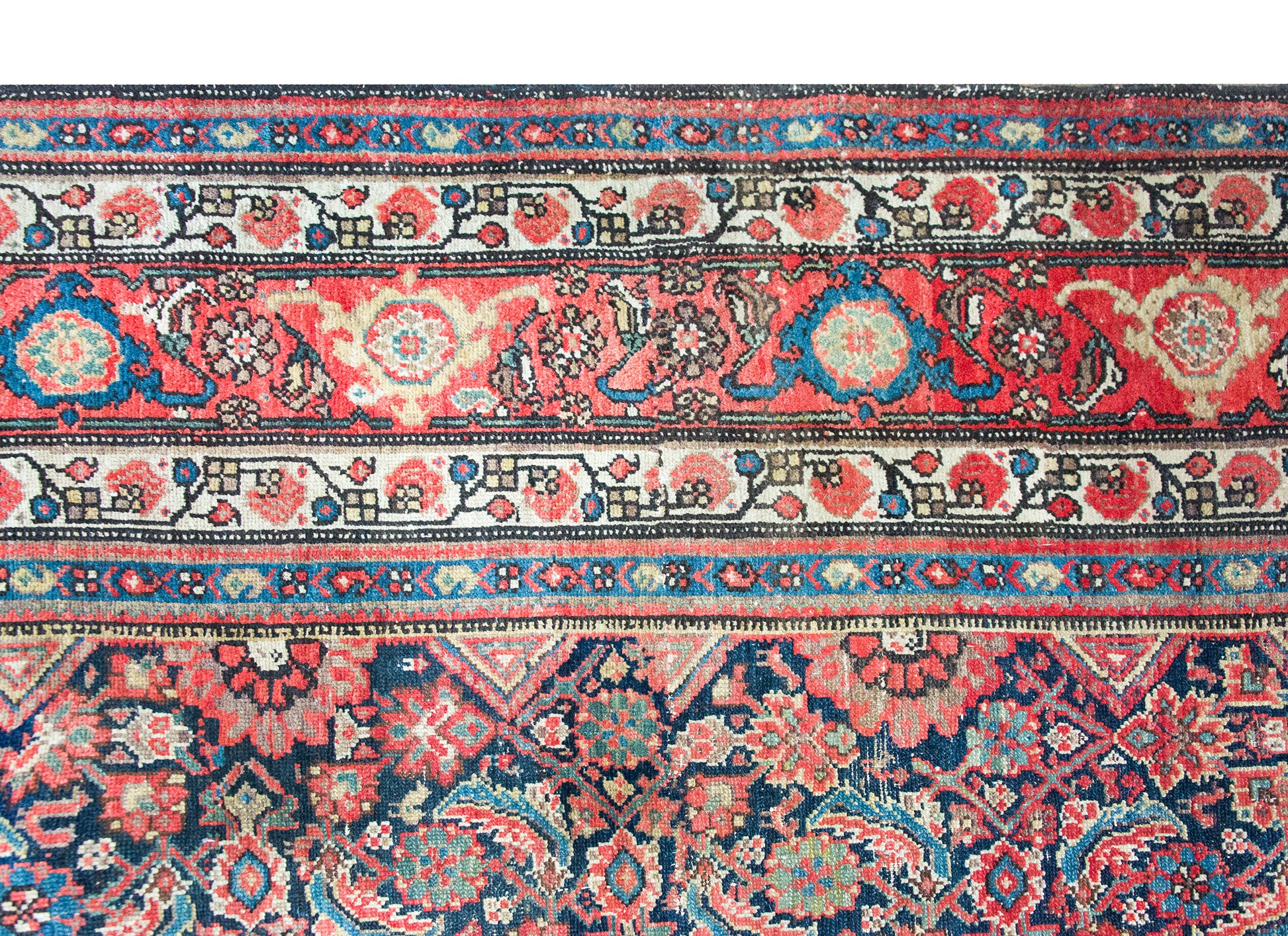 Early 20th Century Persian Malayer Rug For Sale