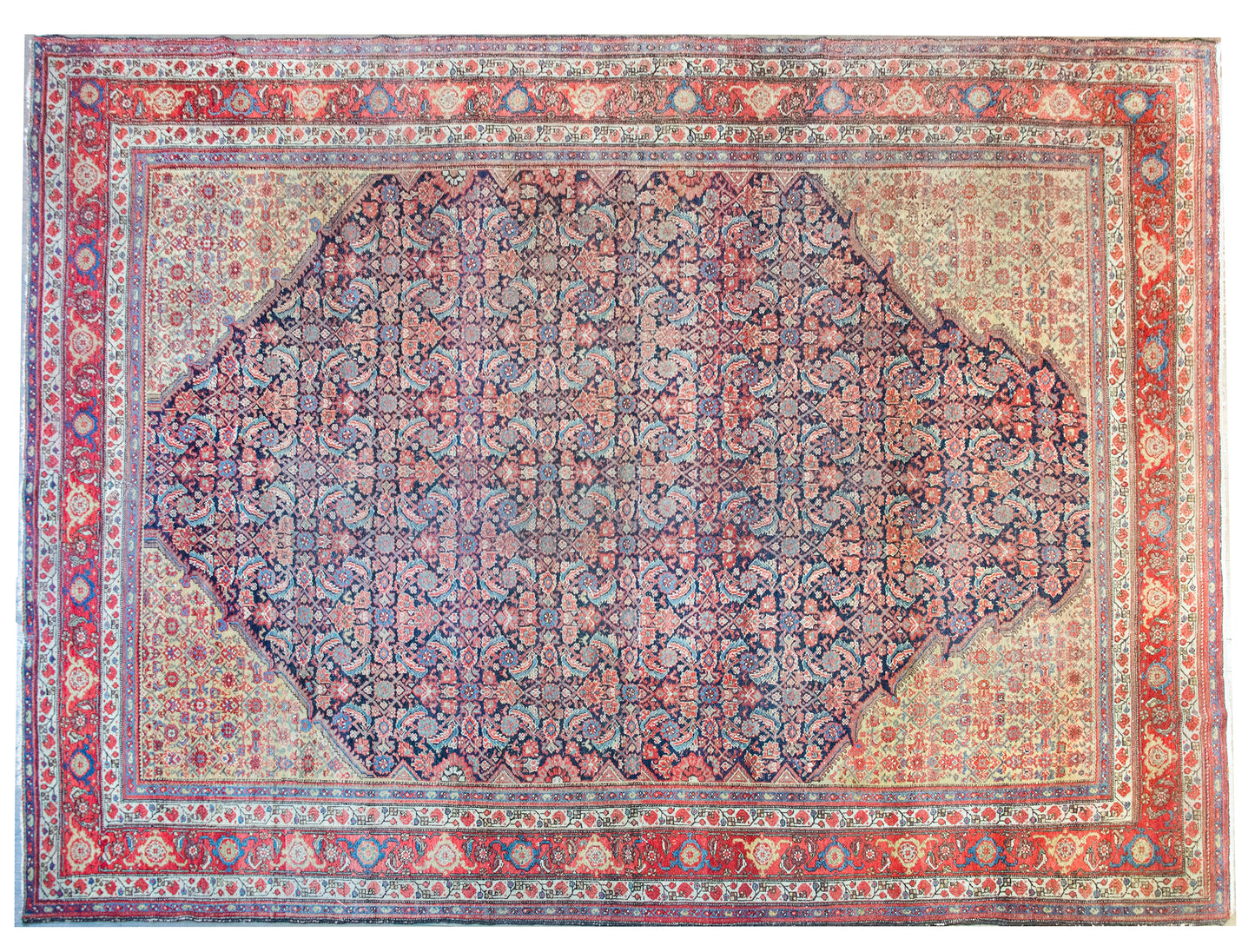 Early 20th Century Persian Malayer Rug For Sale