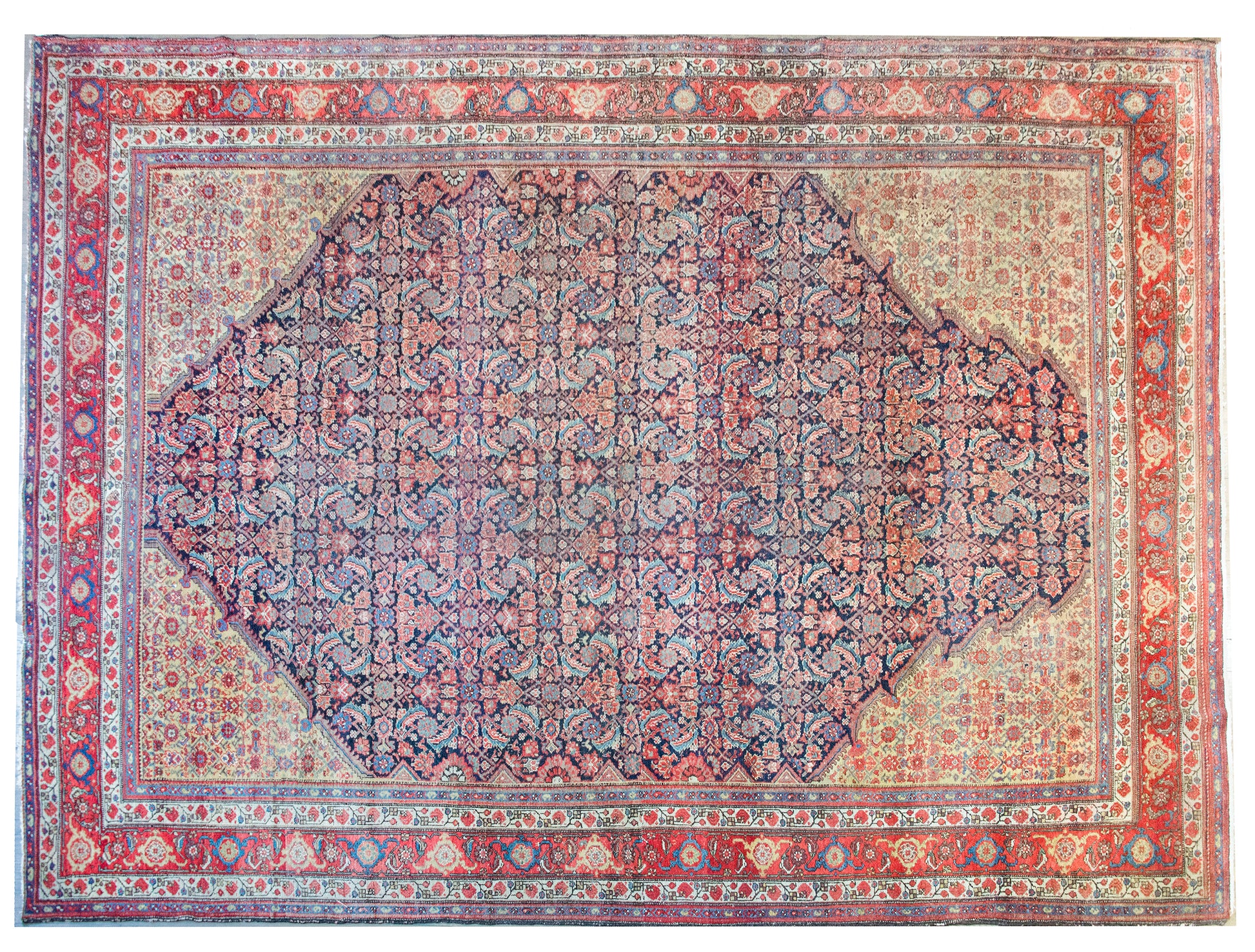 Early 20th Century Persian Malayer Rug For Sale