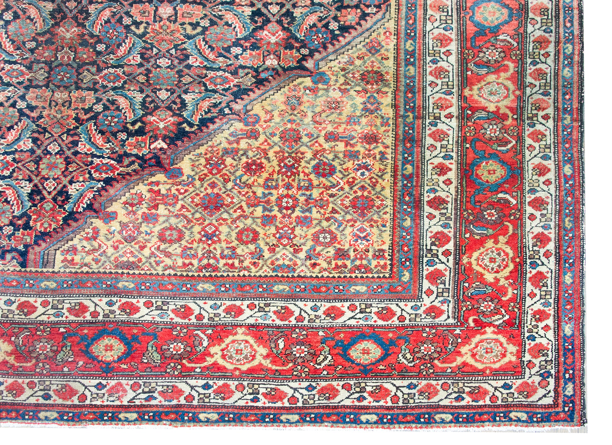 Early 20th Century Persian Malayer Rug For Sale