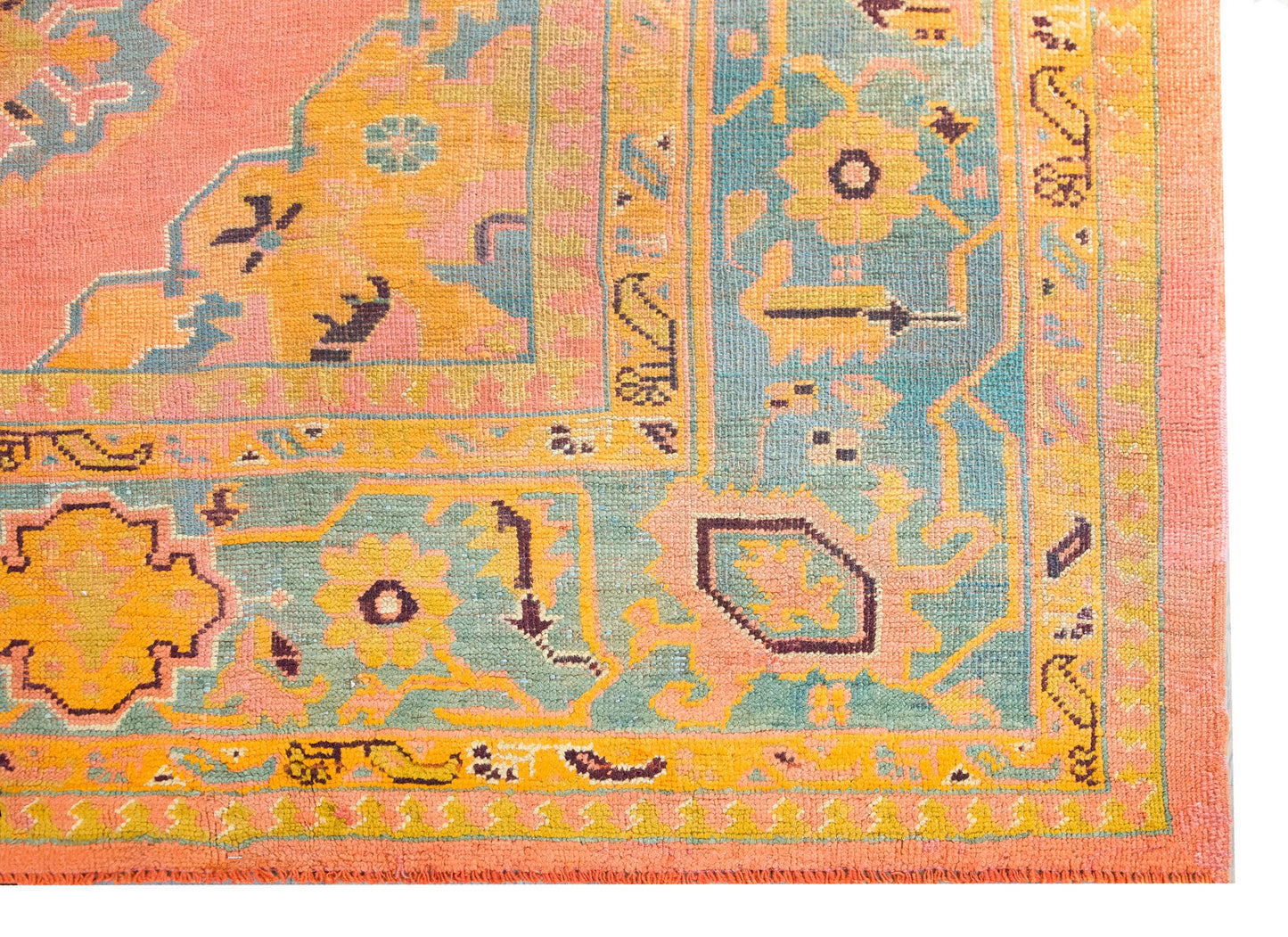 Early 20th Century Turkish Oushak Rug