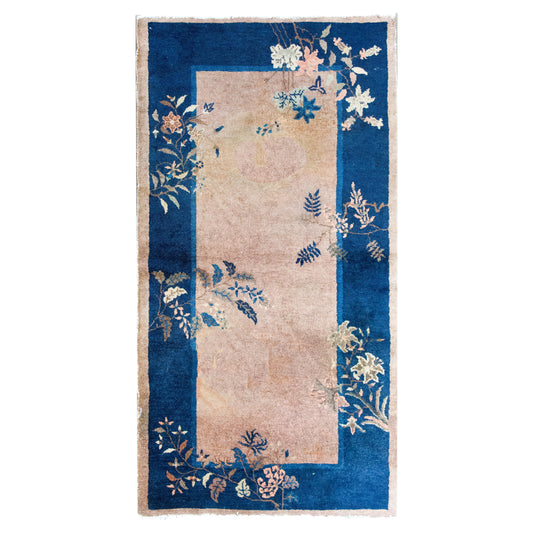 Early 20th Century Chinese Art Deco Rug For Sale