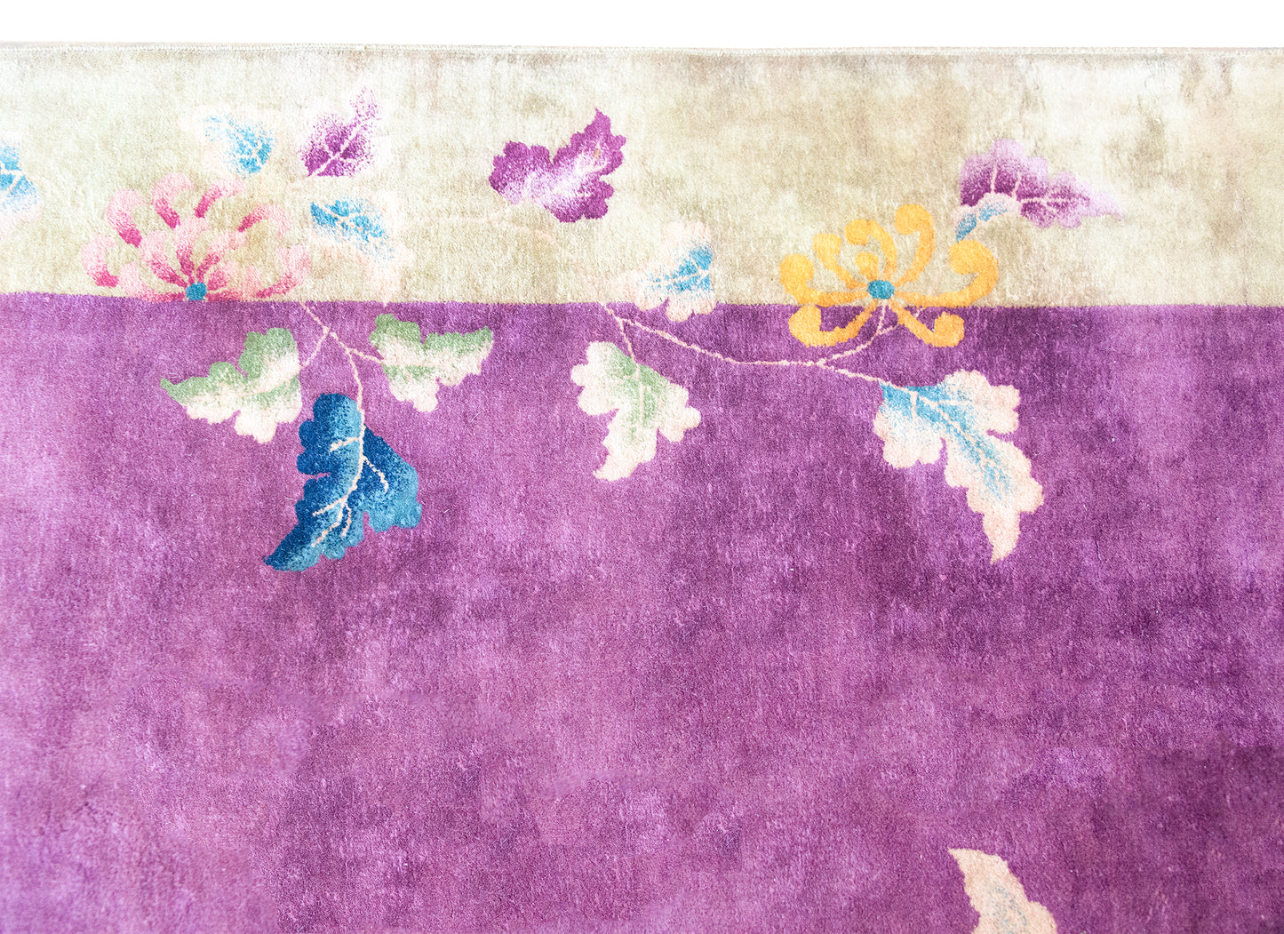 Early 20th Century Chinese Art Deco Rug For Sale