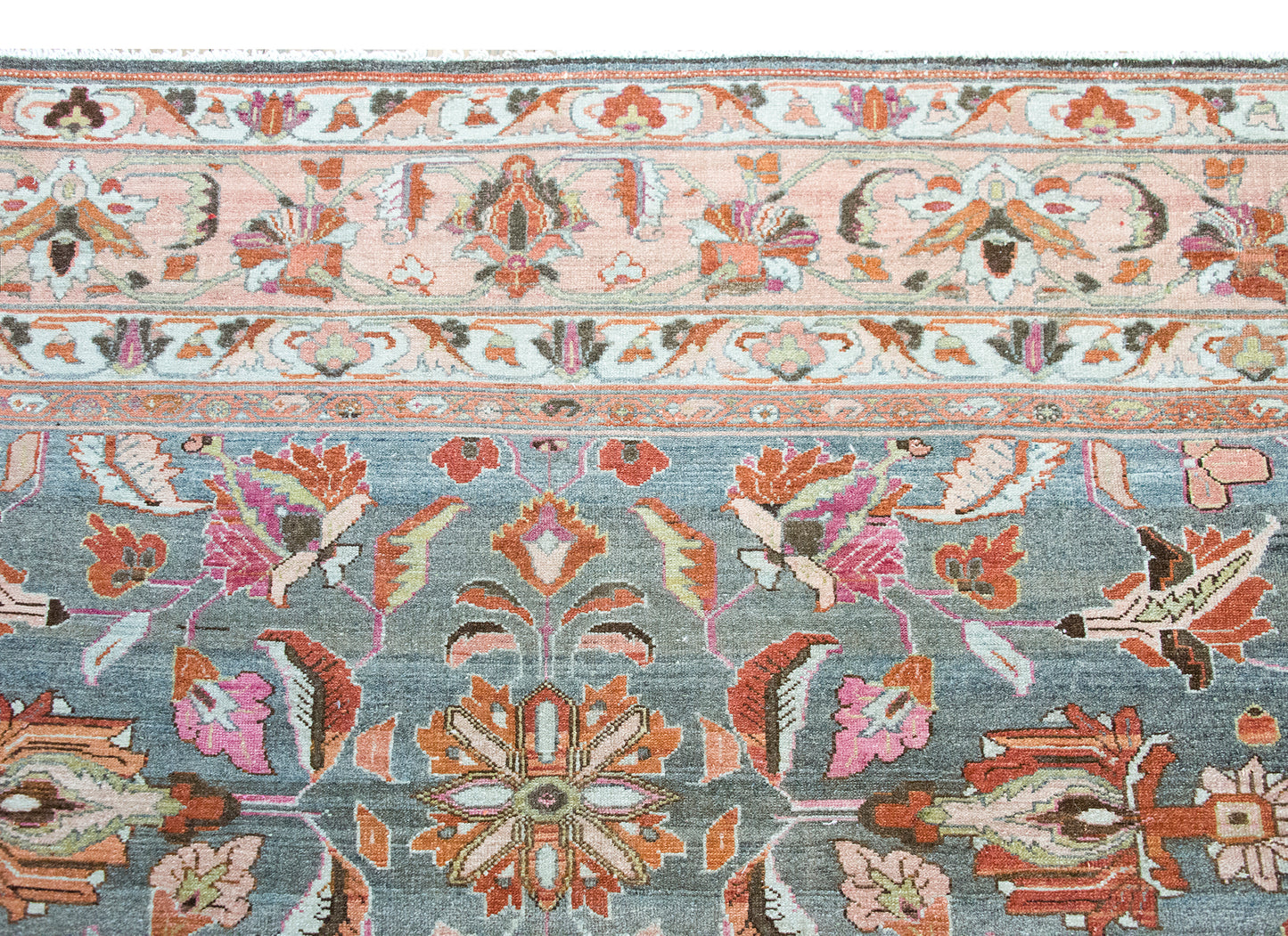 Early 20th Century Persian Mehraban Rug For Sale