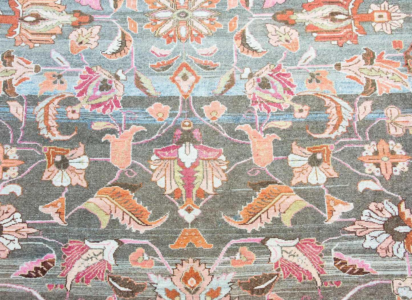 Early 20th Century Persian Mehraban Rug For Sale