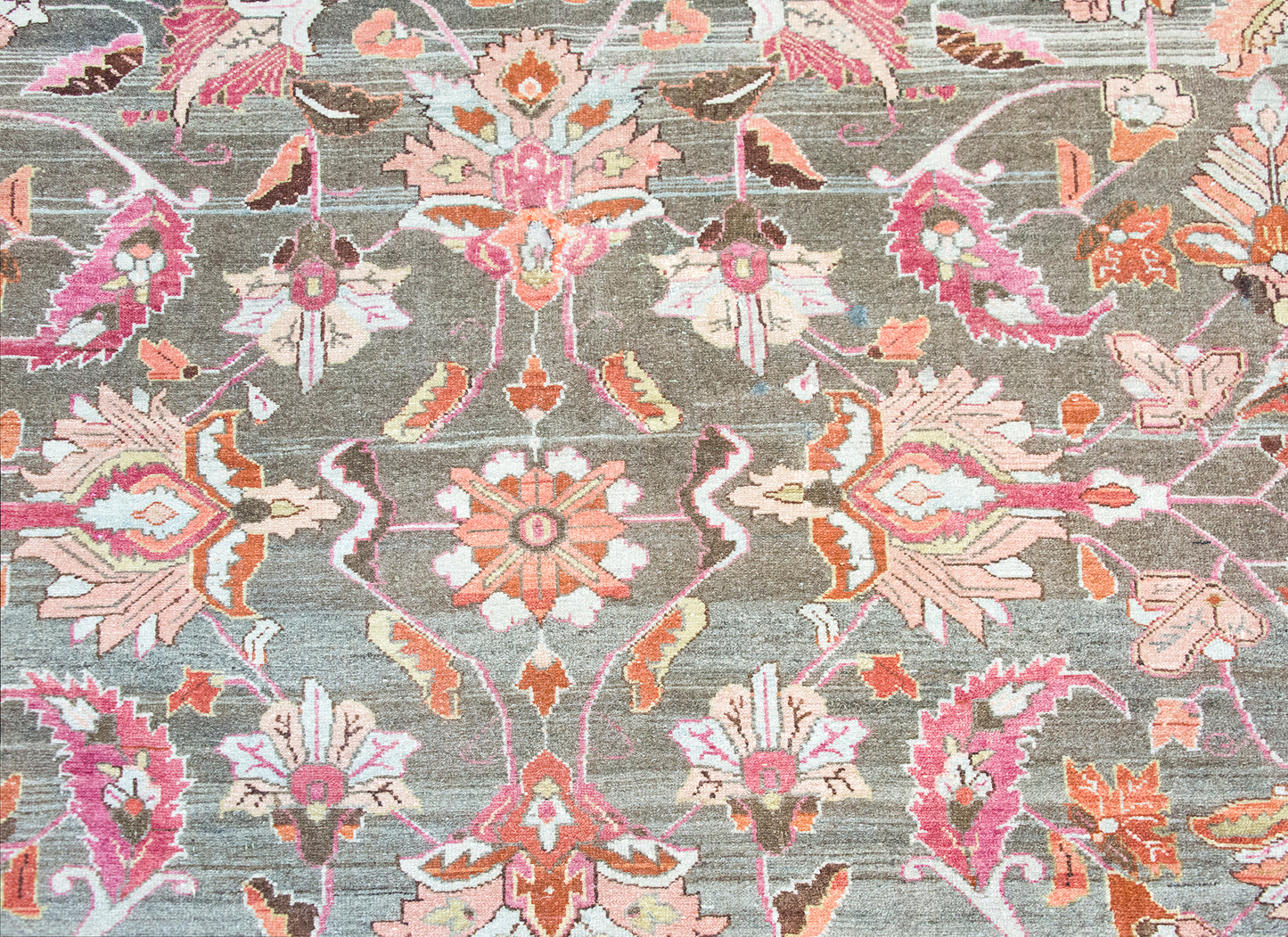 Early 20th Century Persian Mehraban Rug For Sale
