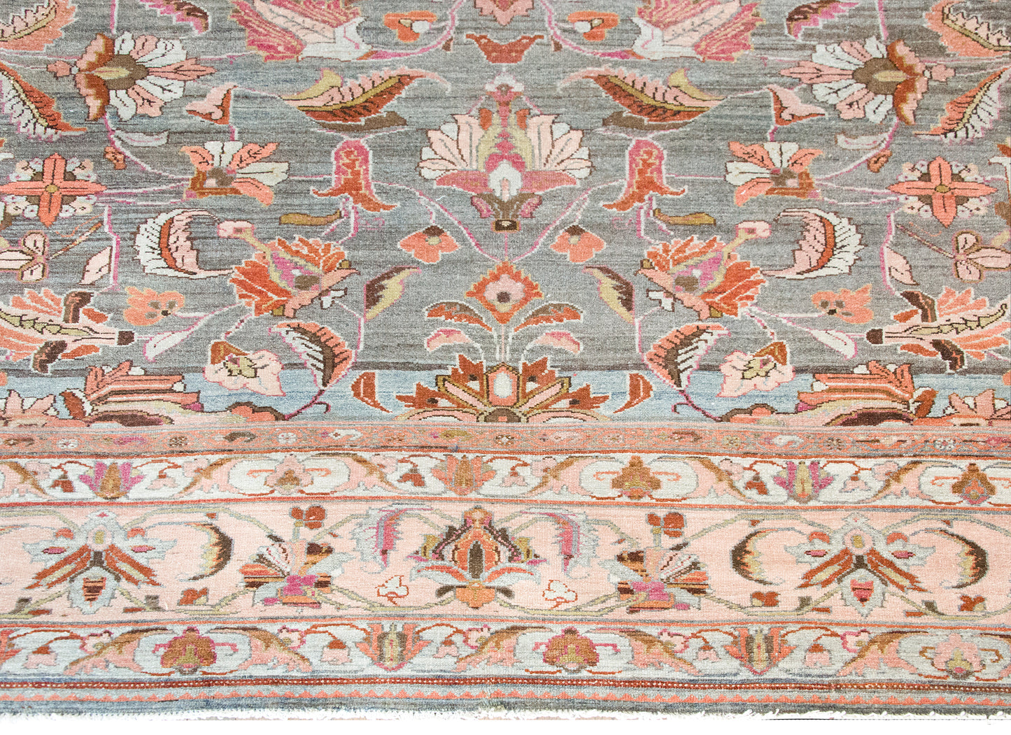 Early 20th Century Persian Mehraban Rug For Sale