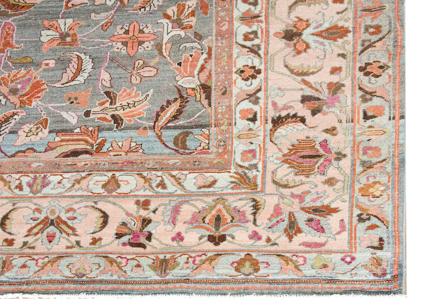 Early 20th Century Persian Mehraban Rug For Sale