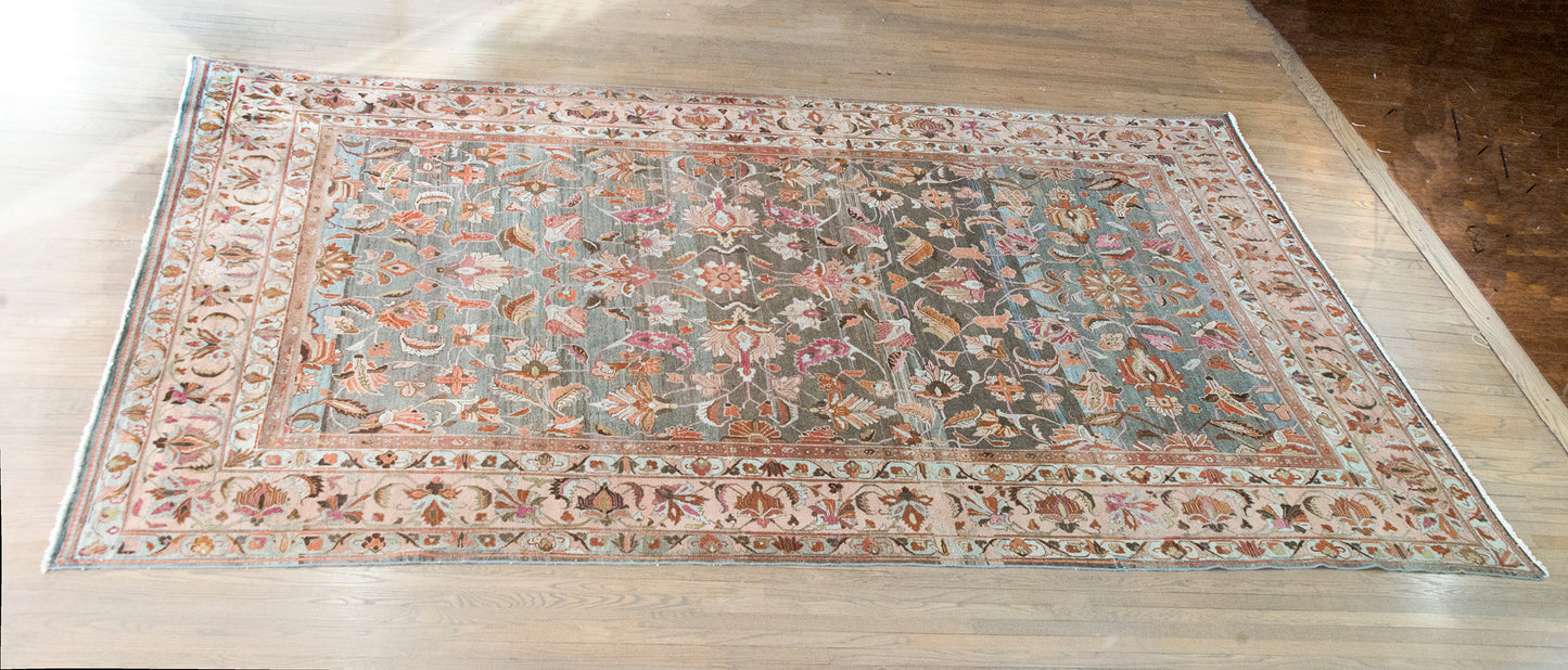 Early 20th Century Persian Mehraban Rug For Sale