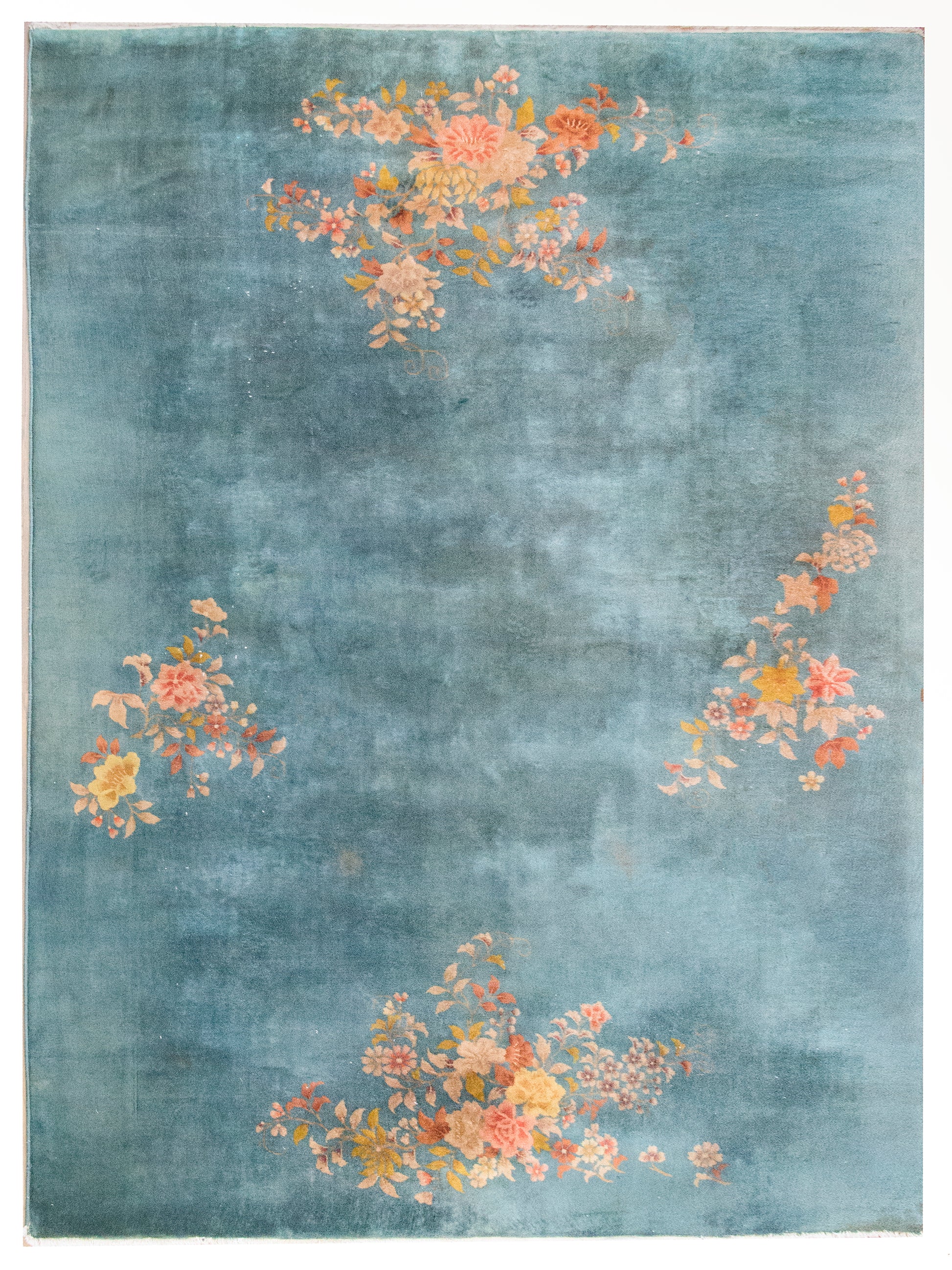 Early 20th Century Chinese Art Deco Rug For Sale