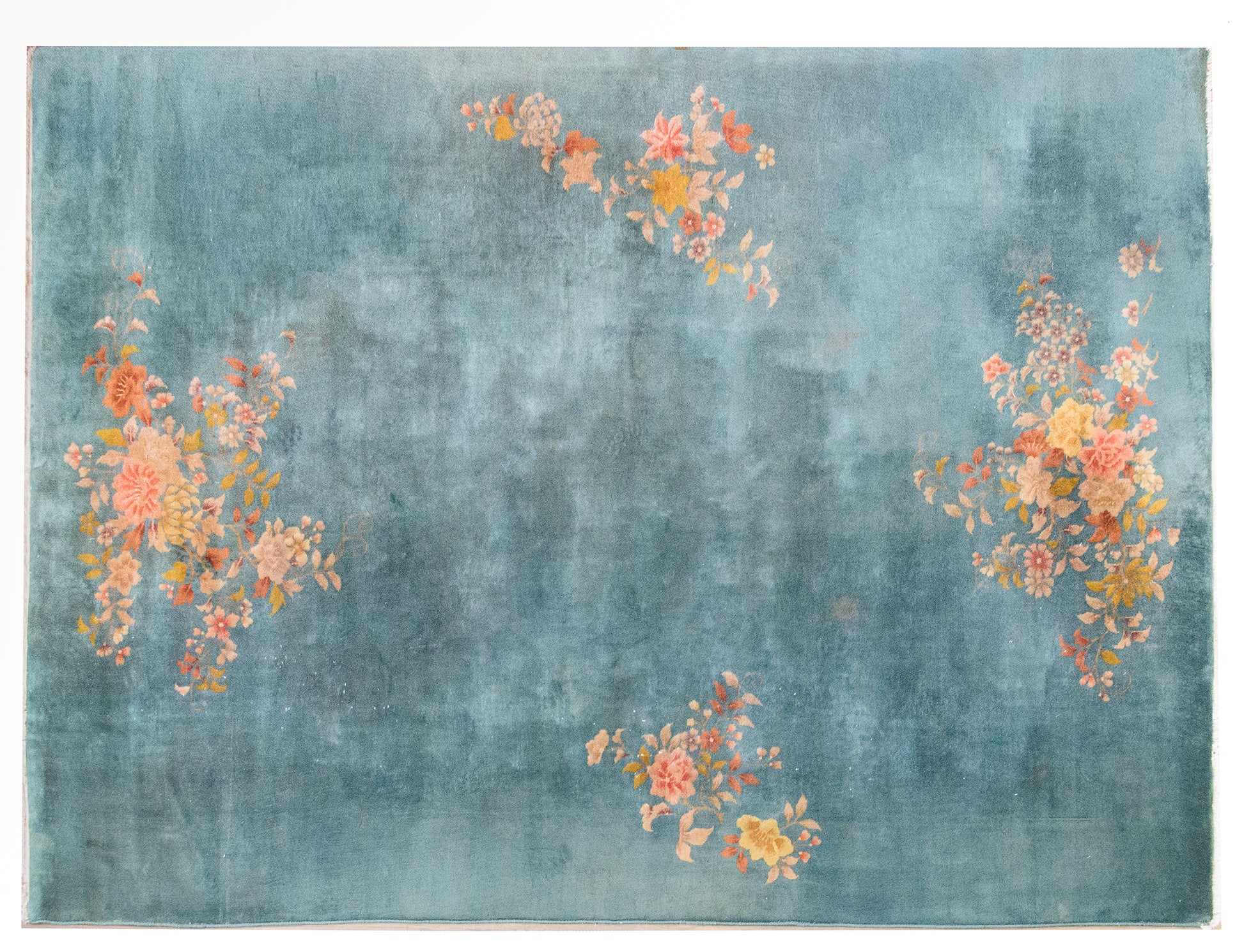 Early 20th Century Chinese Art Deco Rug For Sale