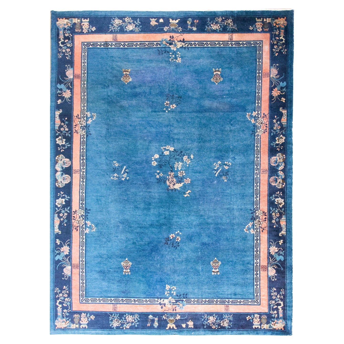 Early 20th Century Chinese Art Deco Rug For Sale