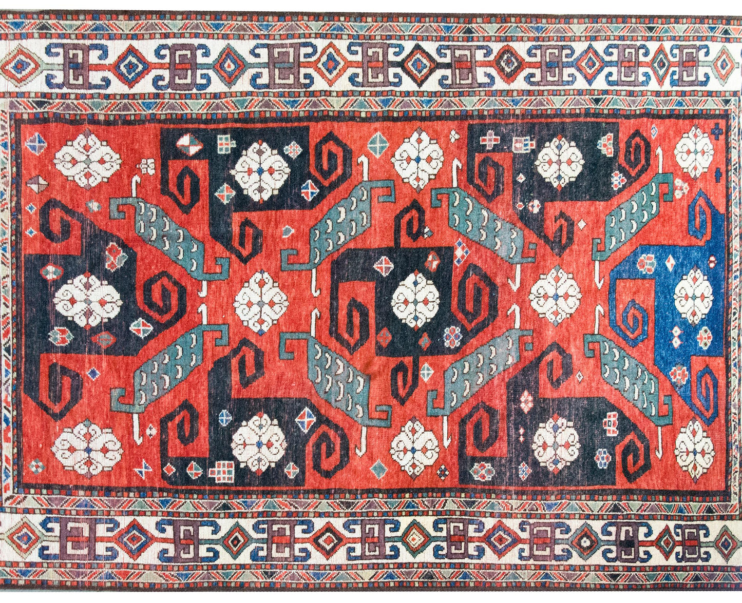 Early 20th Century Persian Kazak Rug