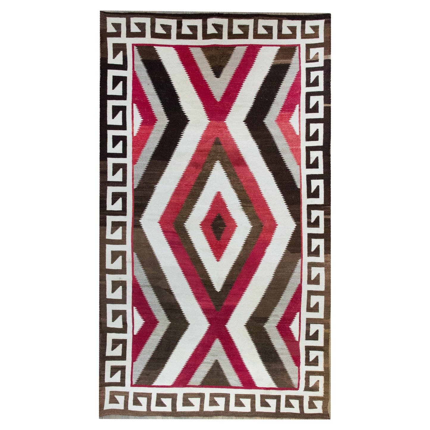 Early 20th Century Native American Navajo Rug For Sale