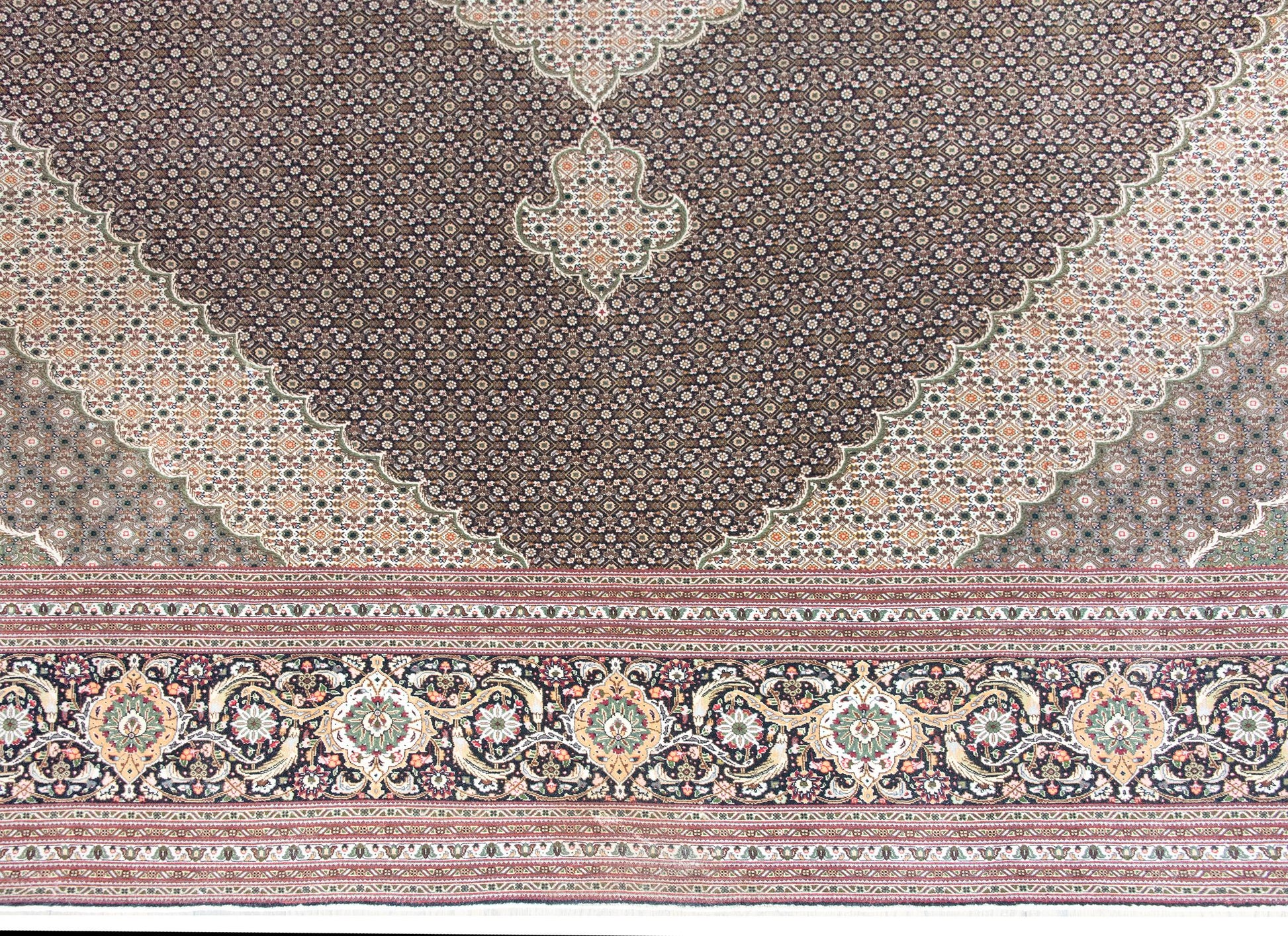 Vintage Persian Tabriz Rug For Sale