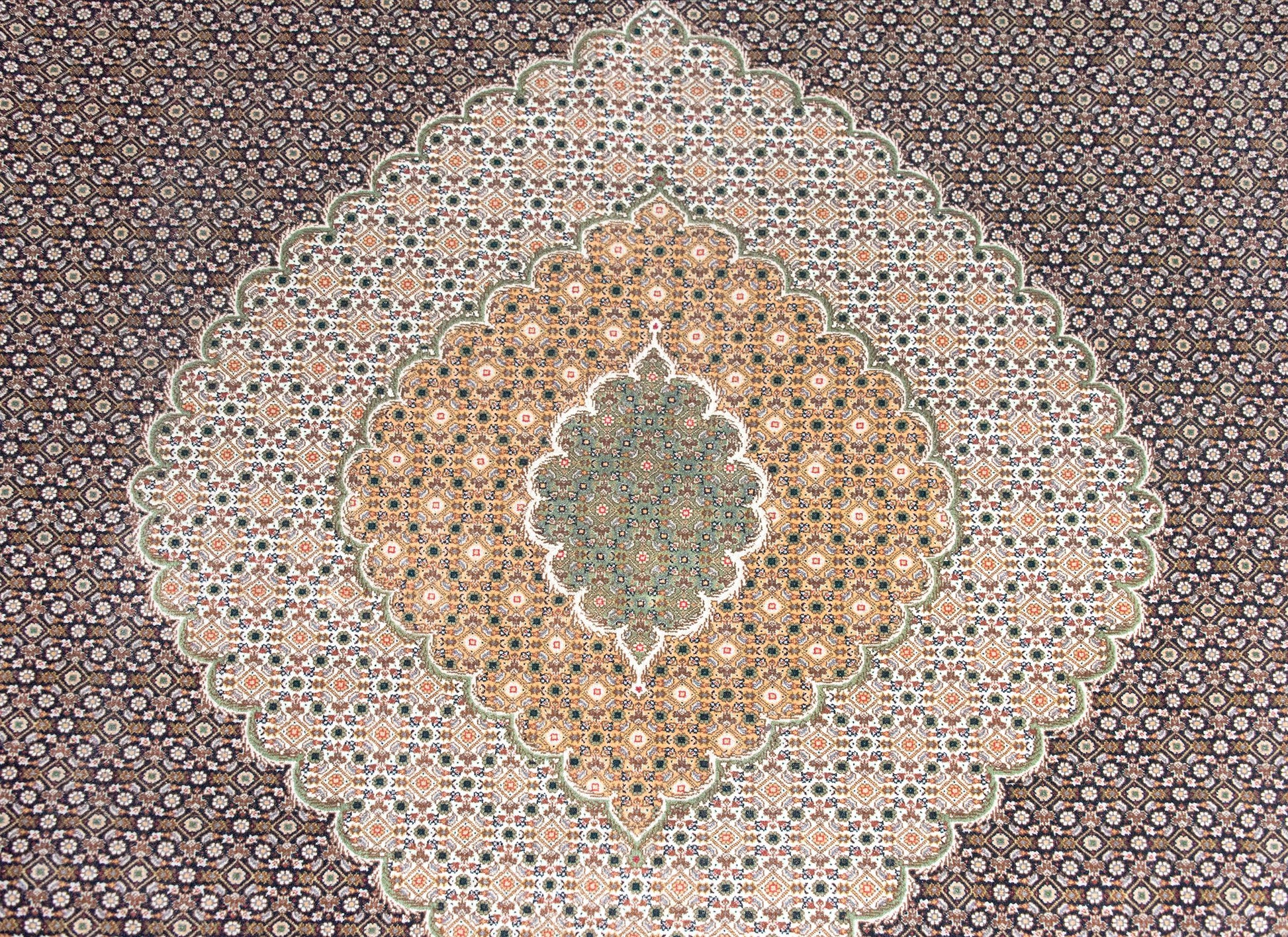 Vintage Persian Tabriz Rug For Sale