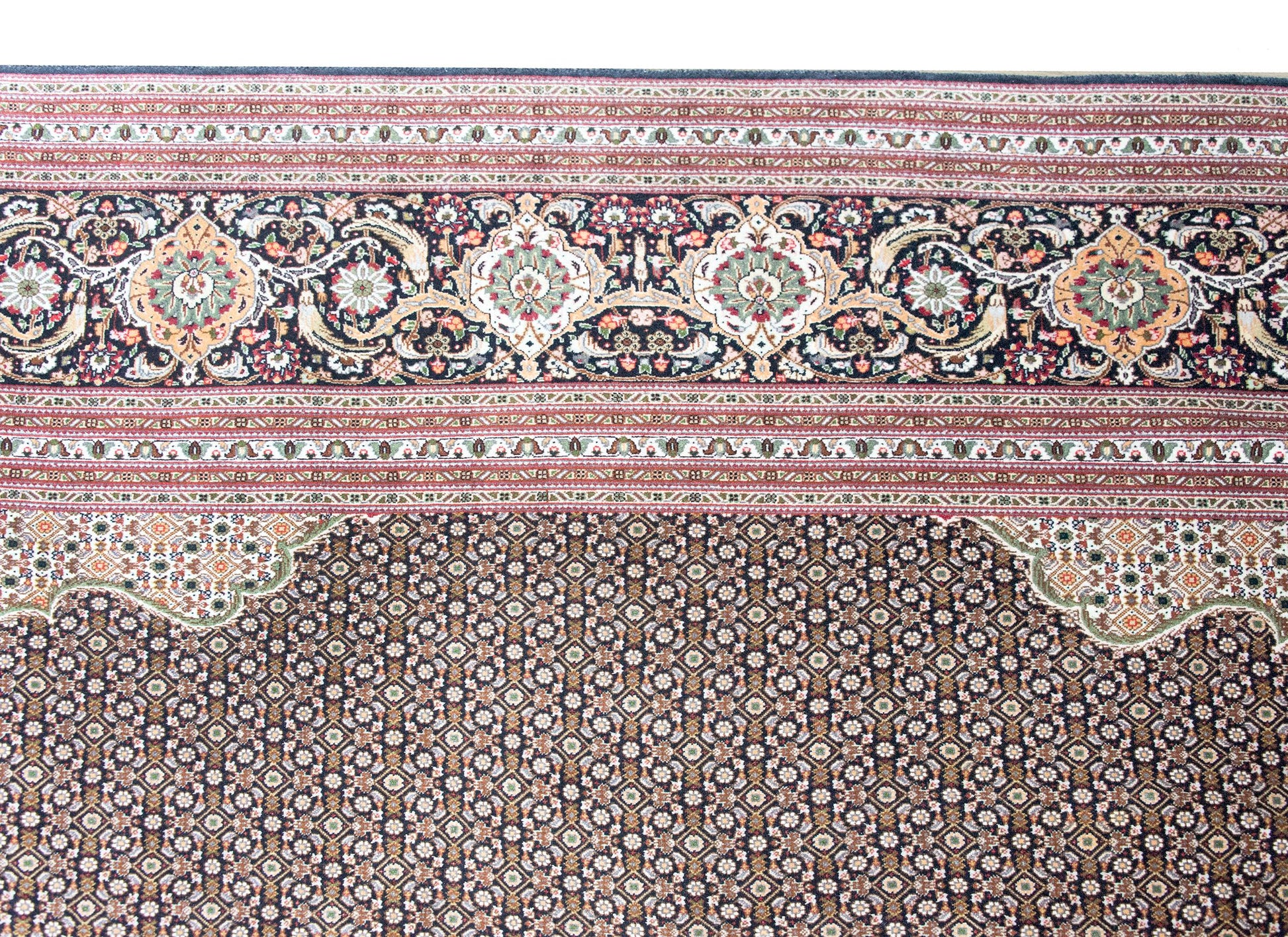 Vintage Persian Tabriz Rug For Sale