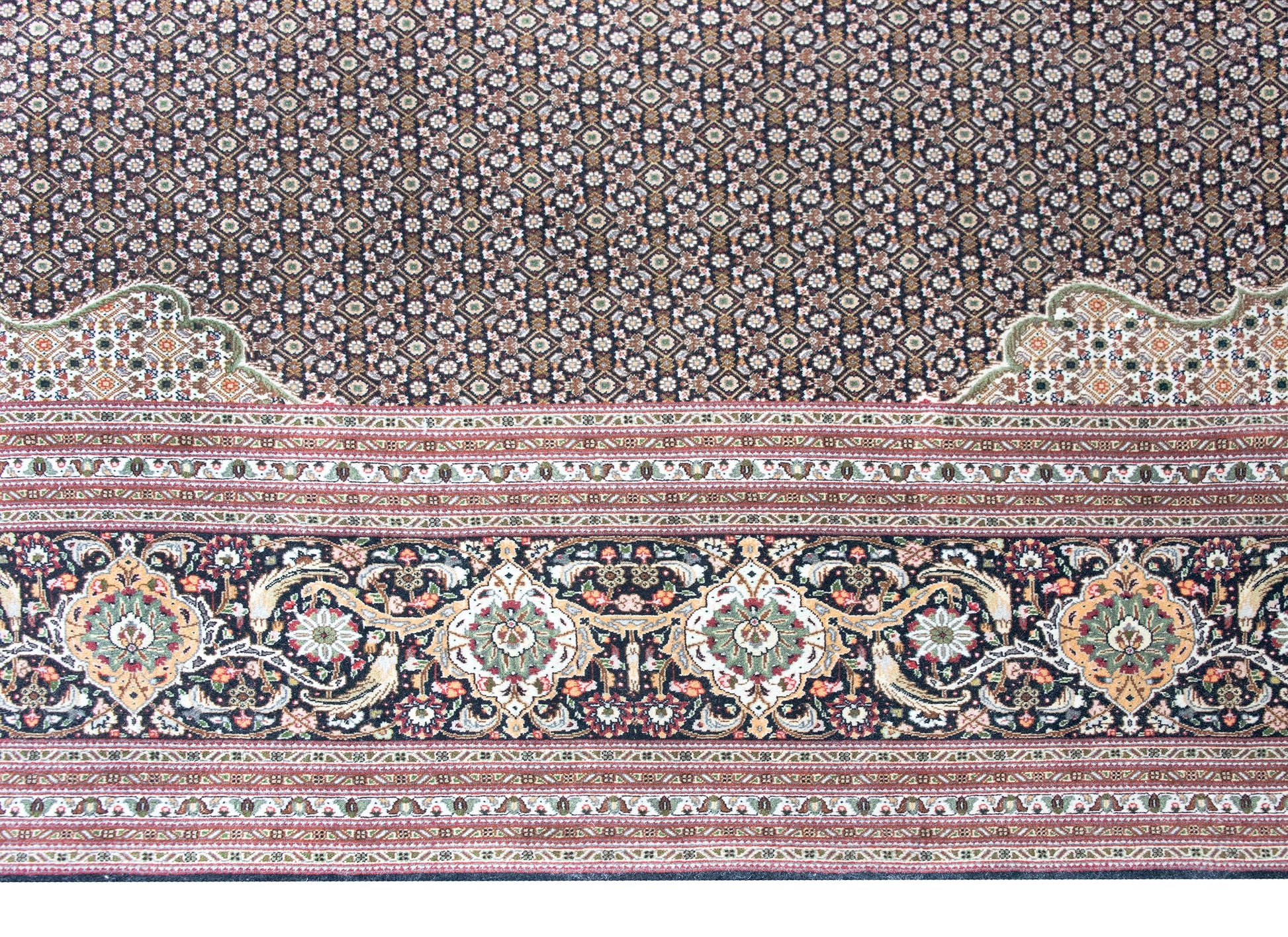 Vintage Persian Tabriz Rug For Sale