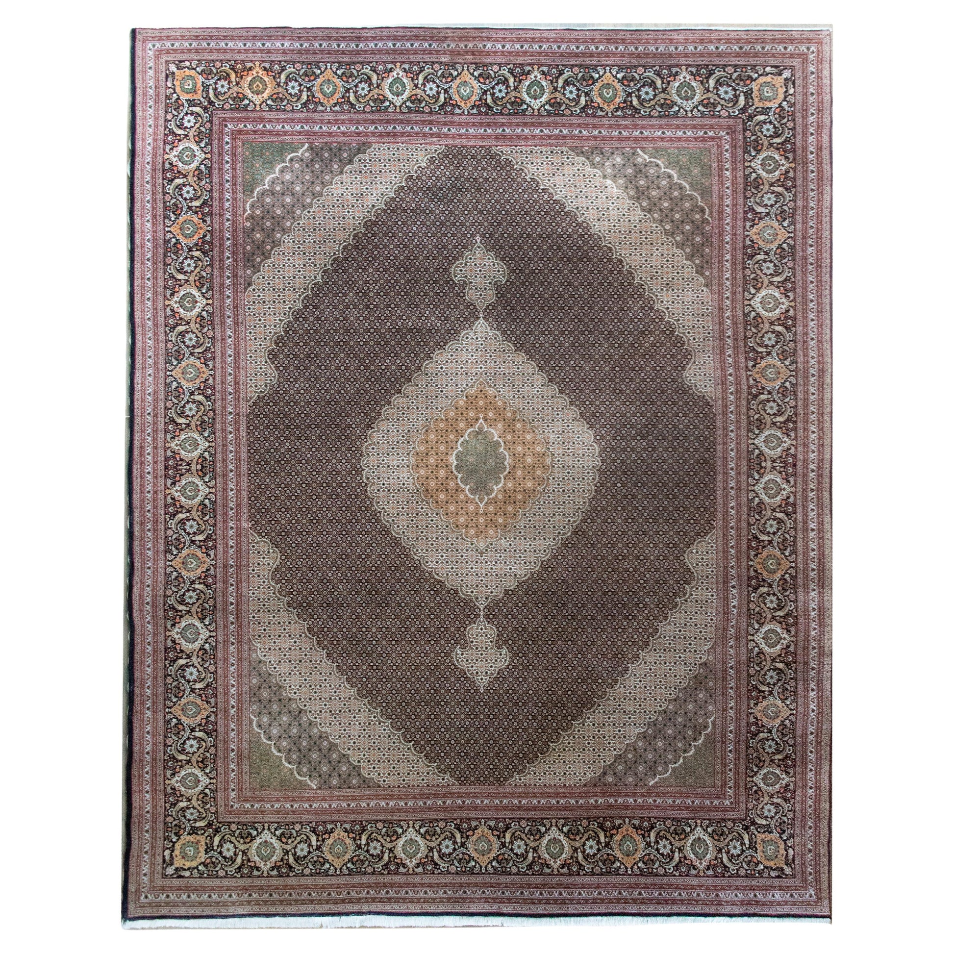 Vintage Persian Tabriz Rug For Sale
