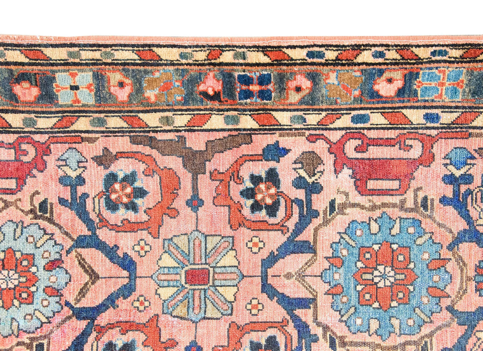Early 20th Century Persian Lilihan Rug For Sale