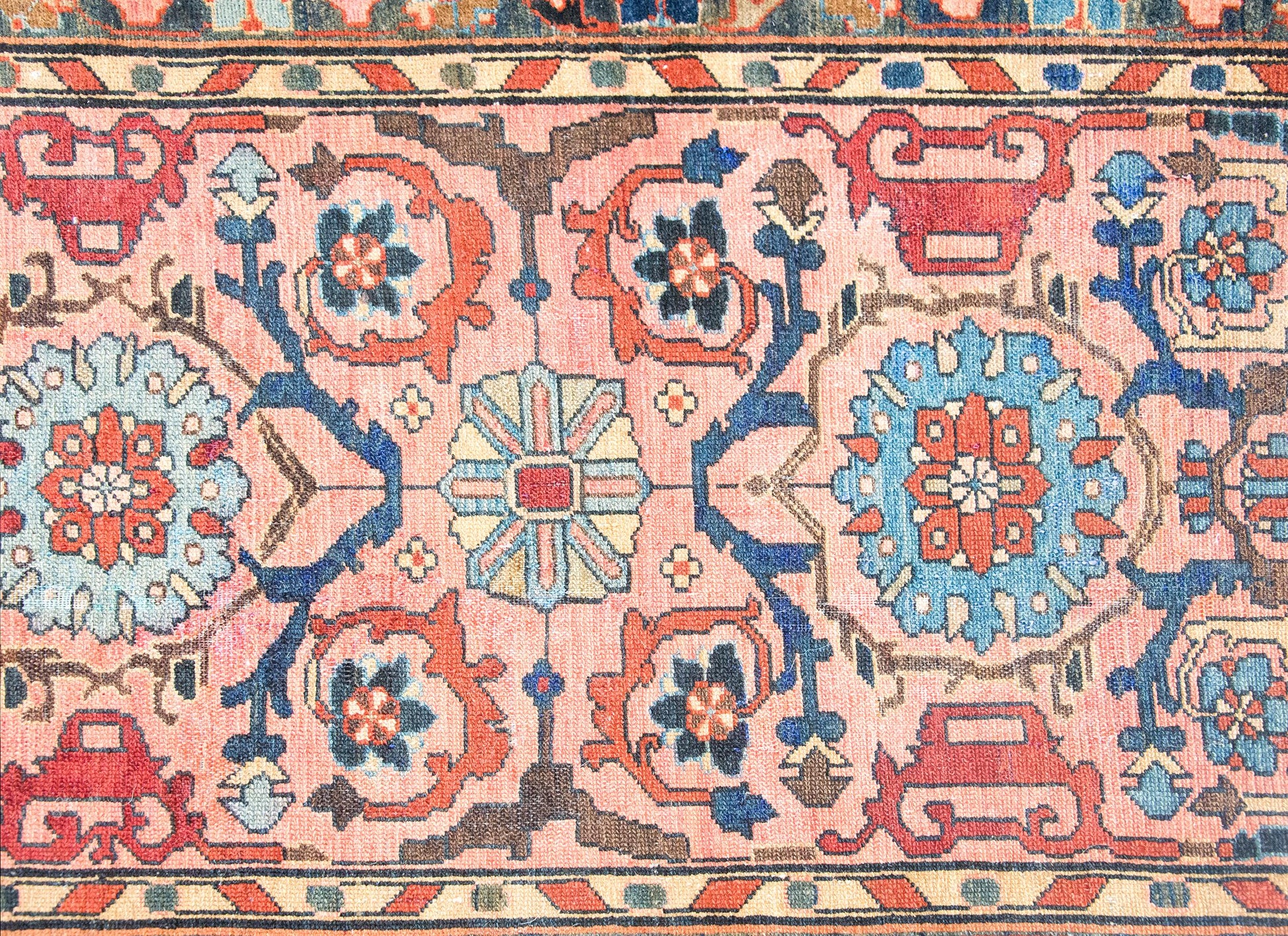 Early 20th Century Persian Lilihan Rug For Sale