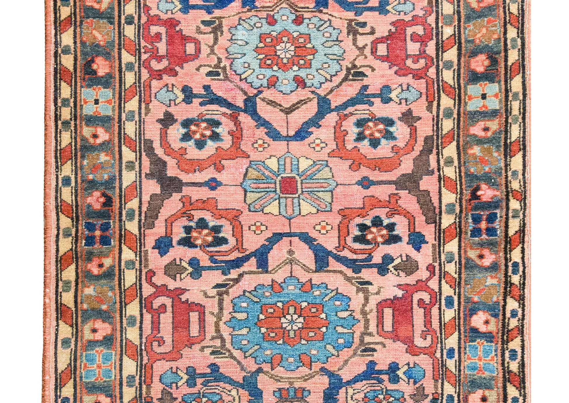 Early 20th Century Persian Lilihan Rug For Sale