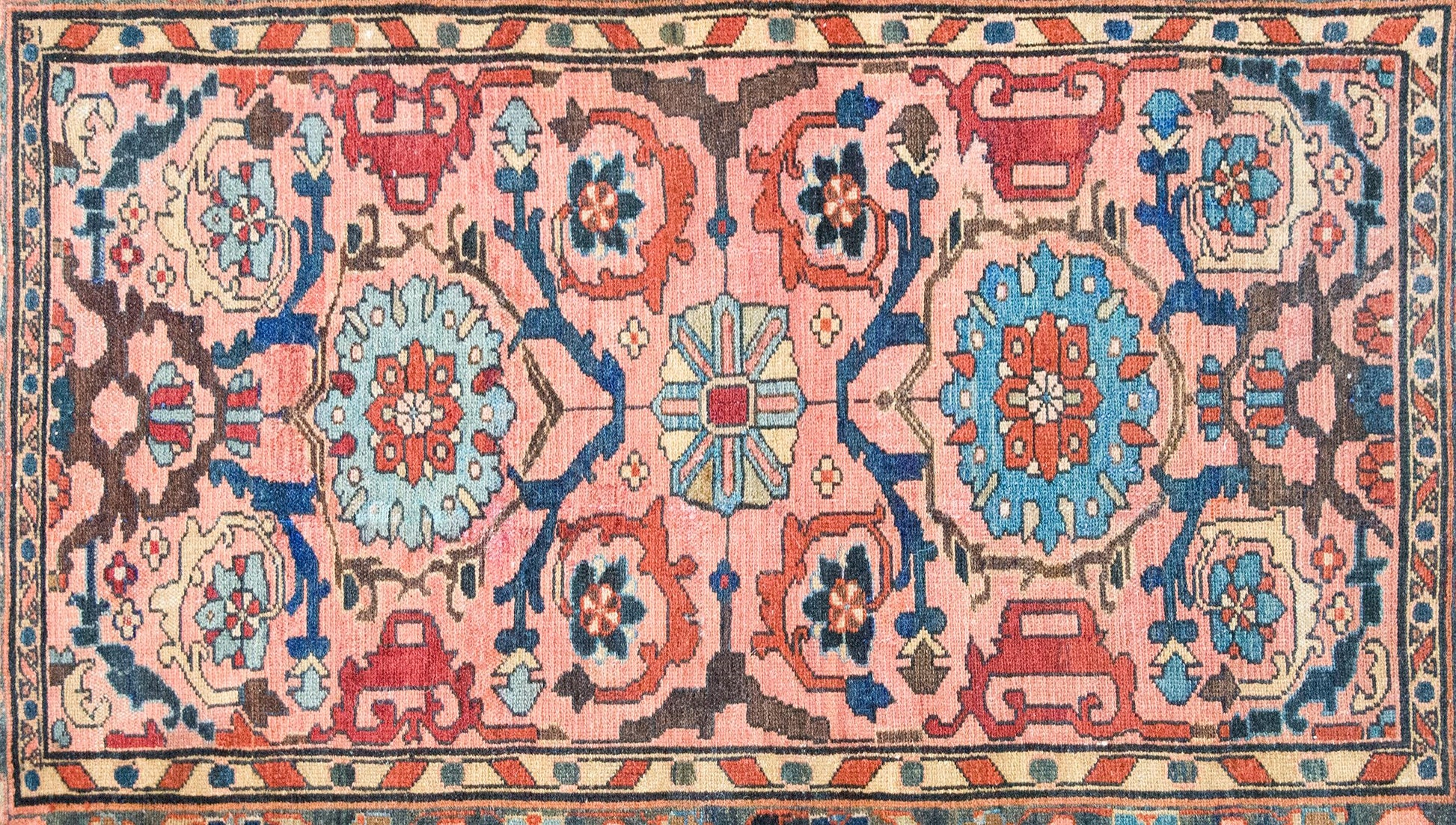 Early 20th Century Persian Lilihan Rug For Sale