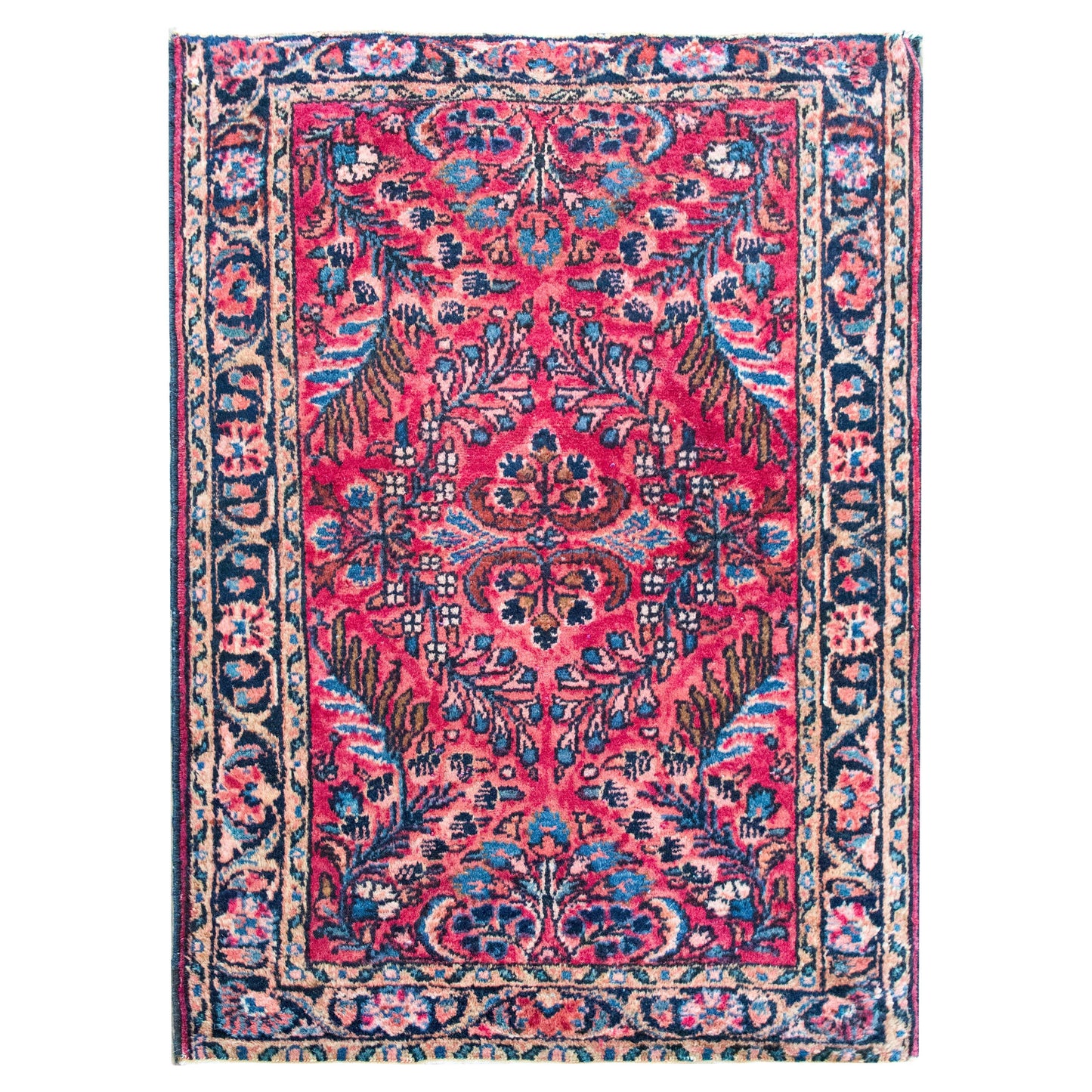 Early 20th Century Persian Lilihan Rug For Sale