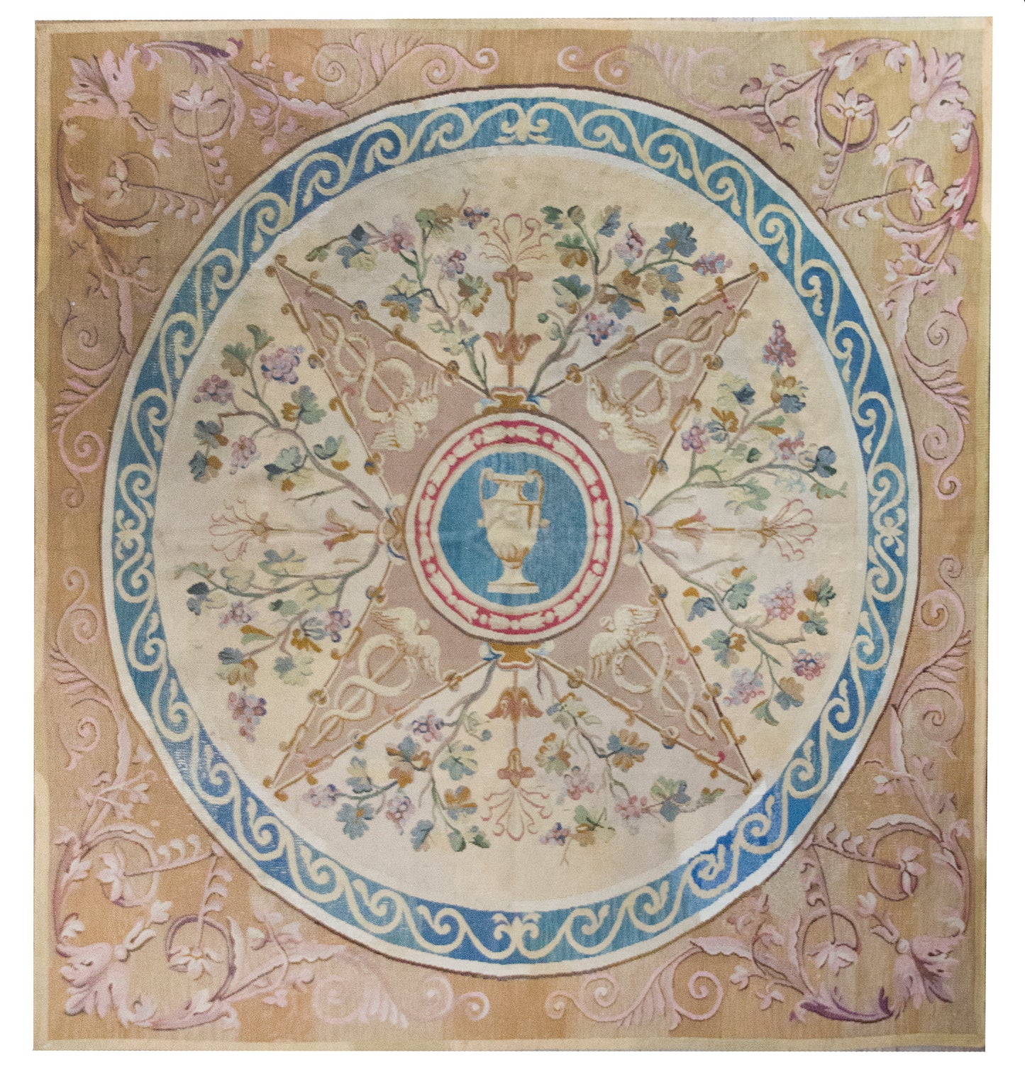 Early 20th Century Aubusson Rug For Sale
