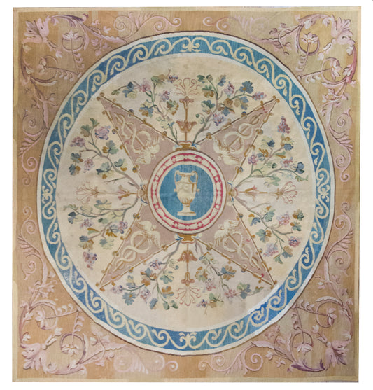 Early 20th Century Aubusson Rug For Sale