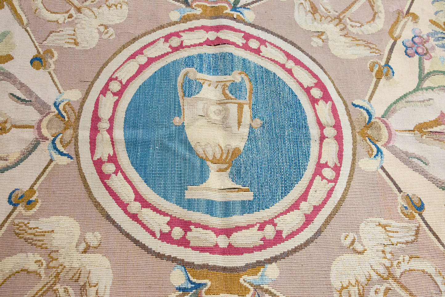 Early 20th Century Aubusson Rug For Sale