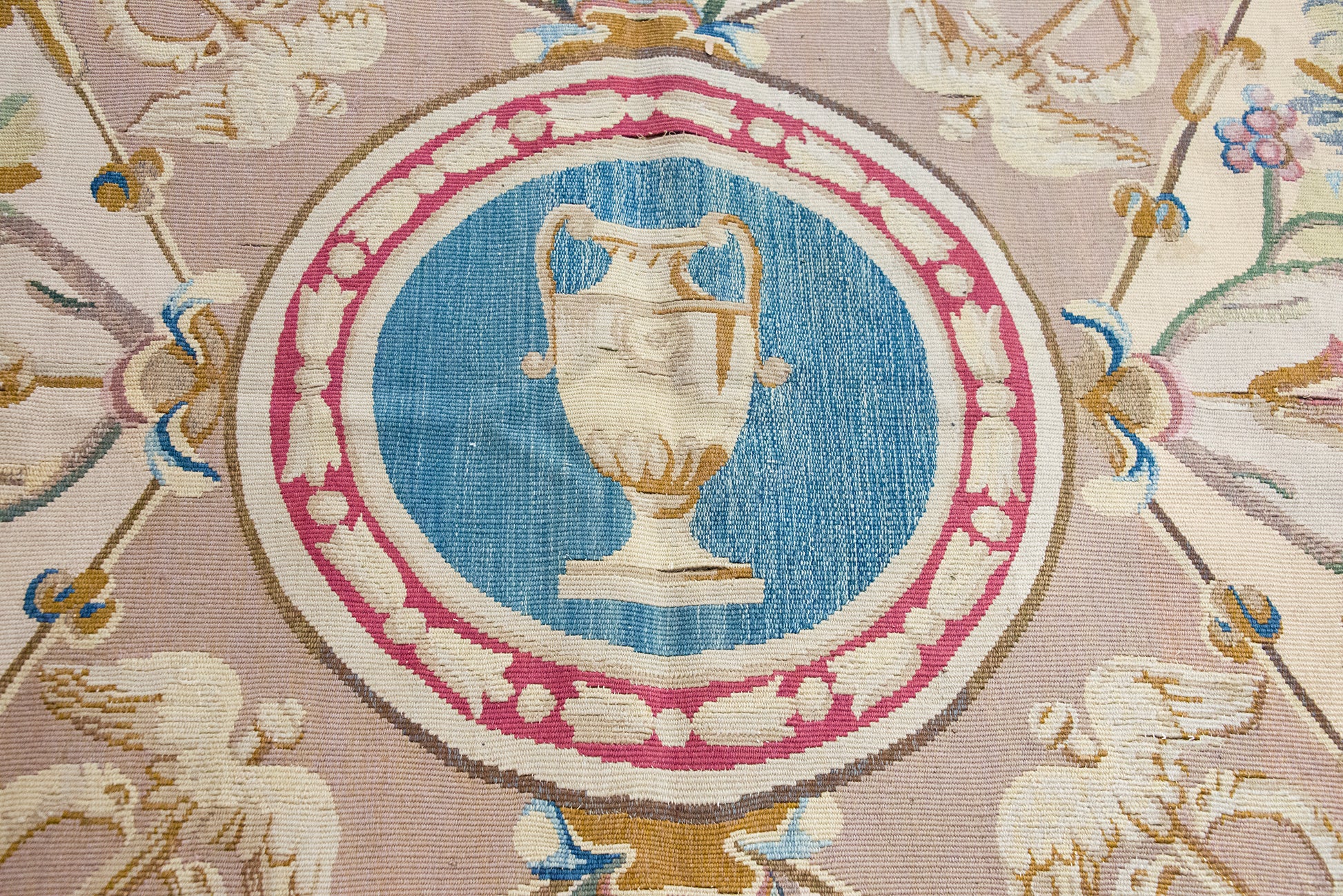 Early 20th Century Aubusson Rug For Sale