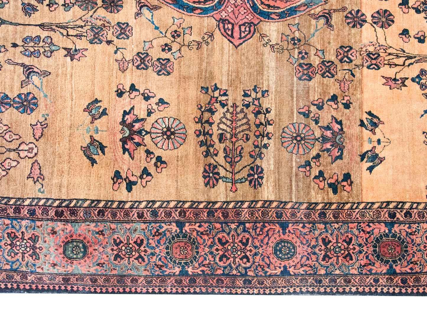 Late 19th Century Persian Sarouk Farahan Rug For Sale