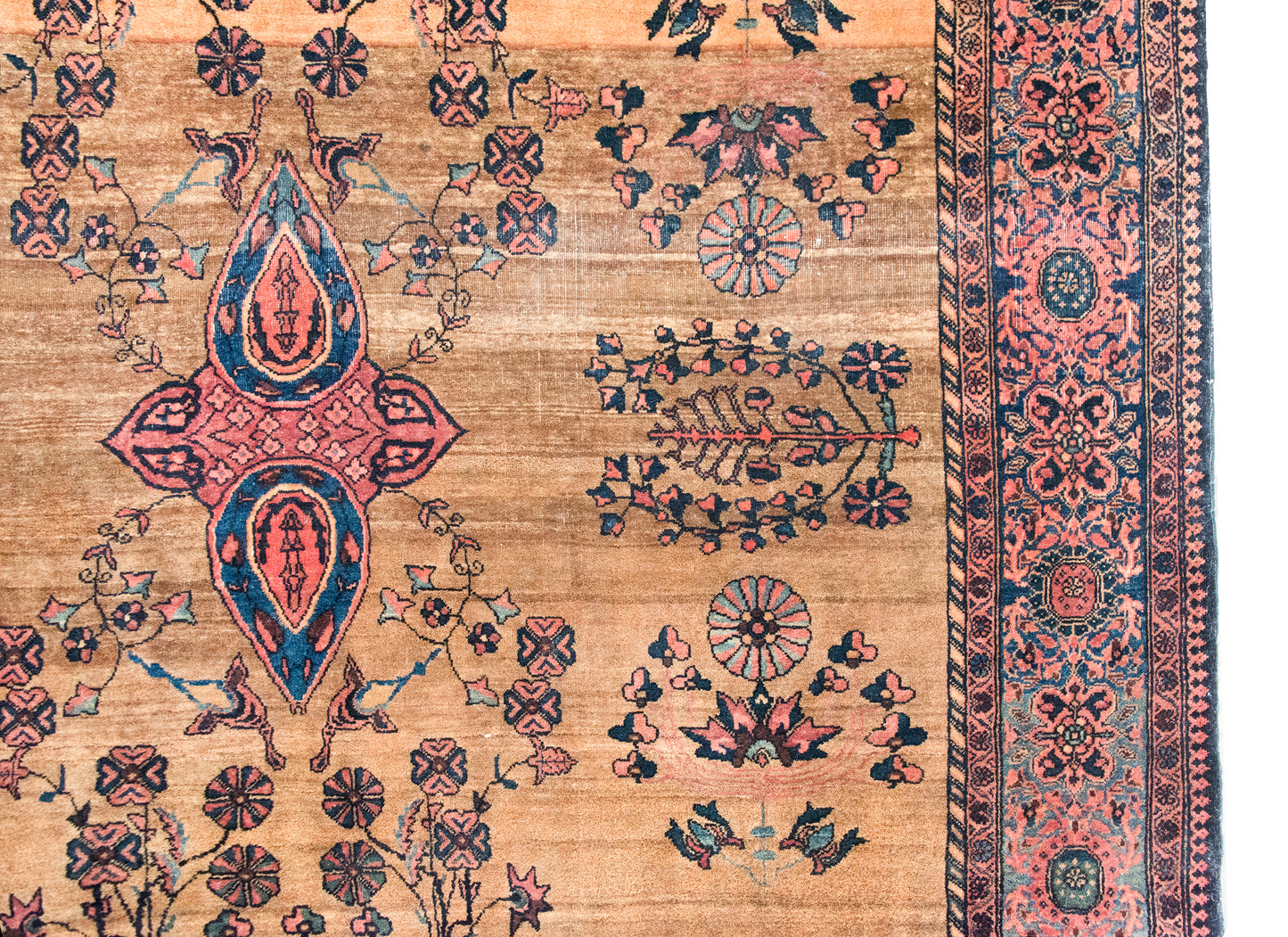 Late 19th Century Persian Sarouk Farahan Rug For Sale