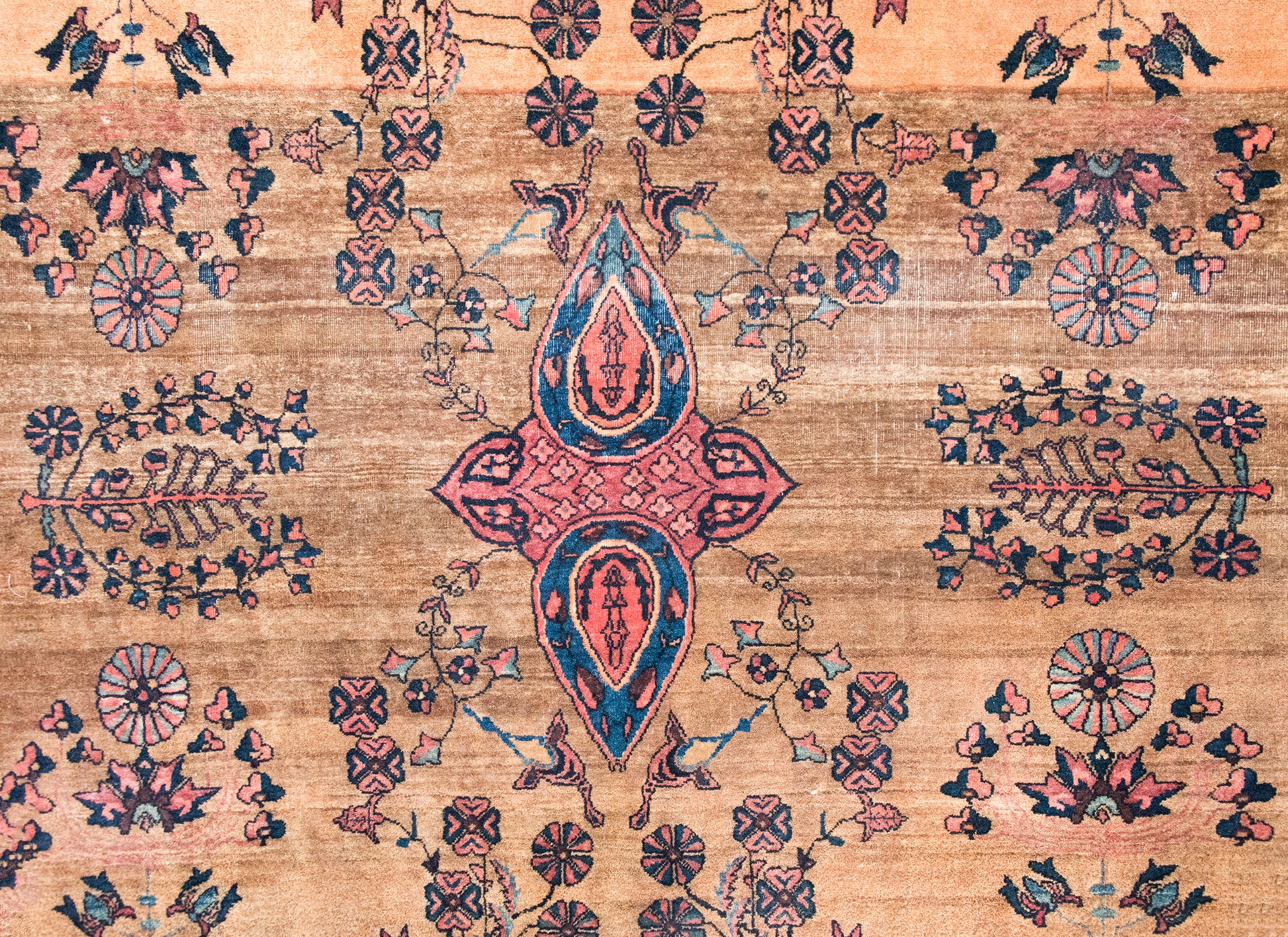 Late 19th Century Persian Sarouk Farahan Rug For Sale
