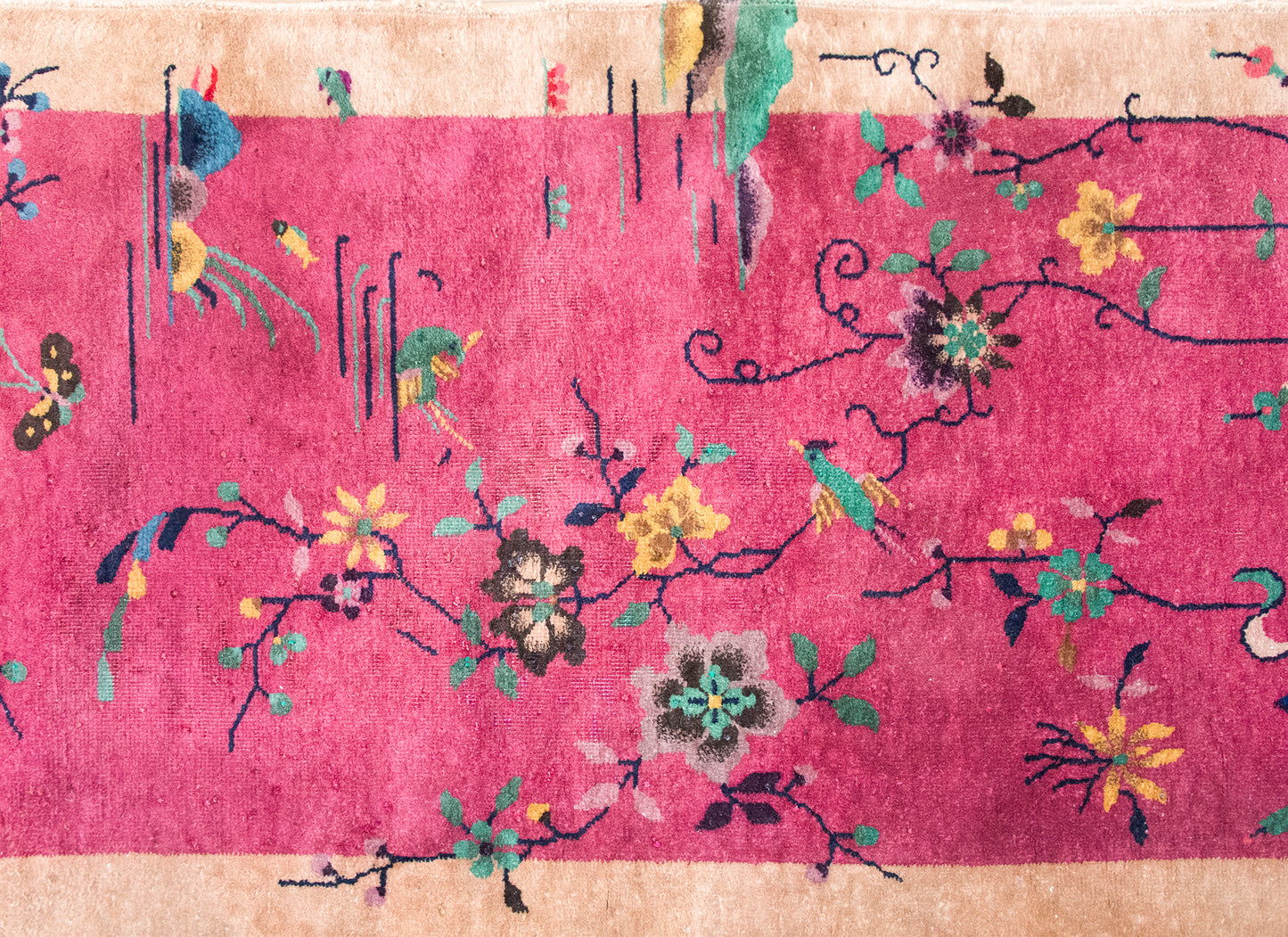 Early 20th Century Chinese Art Deco Rug For Sale