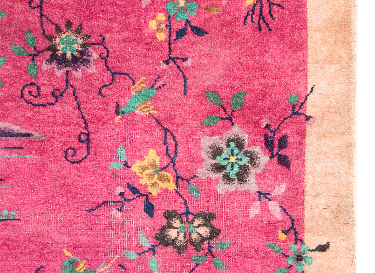 Early 20th Century Chinese Art Deco Rug For Sale