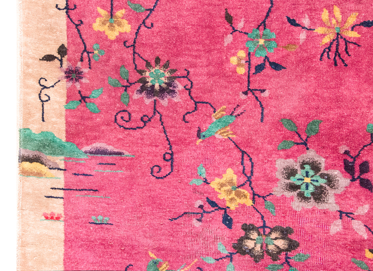 Early 20th Century Chinese Art Deco Rug For Sale