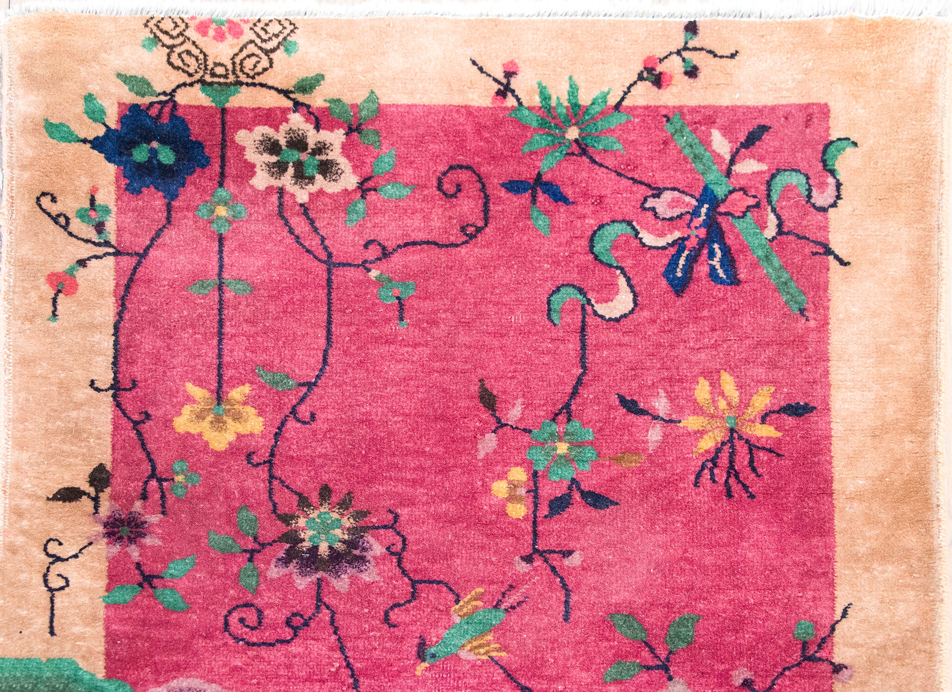 Early 20th Century Chinese Art Deco Rug For Sale