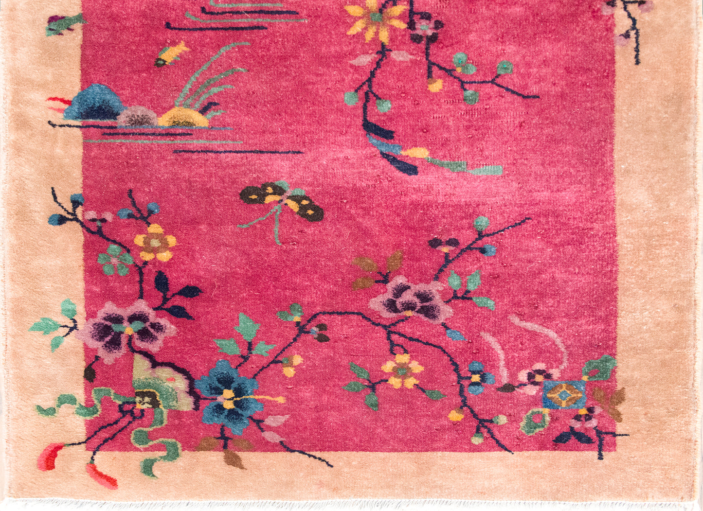 Early 20th Century Chinese Art Deco Rug For Sale