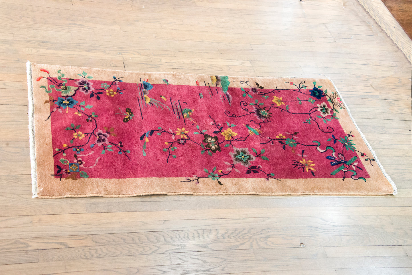 Early 20th Century Chinese Art Deco Rug For Sale