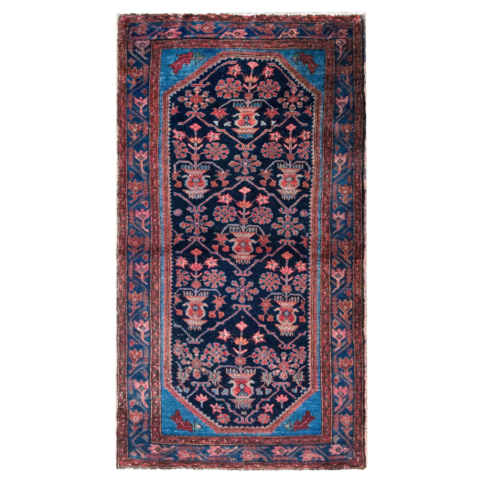 Early 20th Century Persian Malayer Rug For Sale