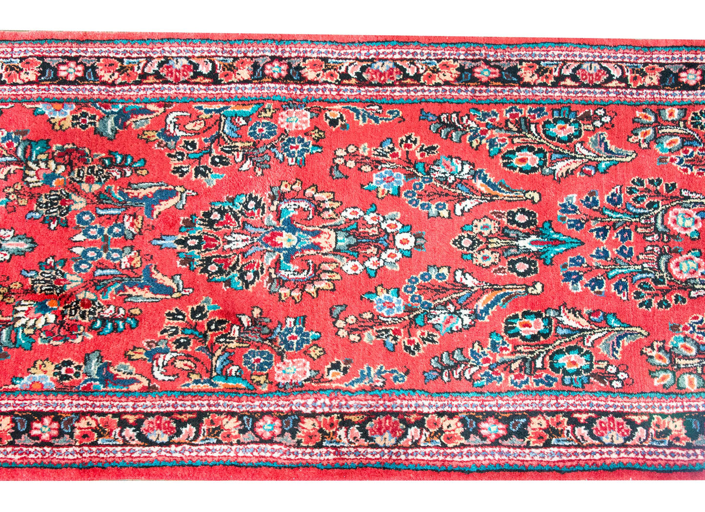 Early 20th Century Sarouk Runer For Sale