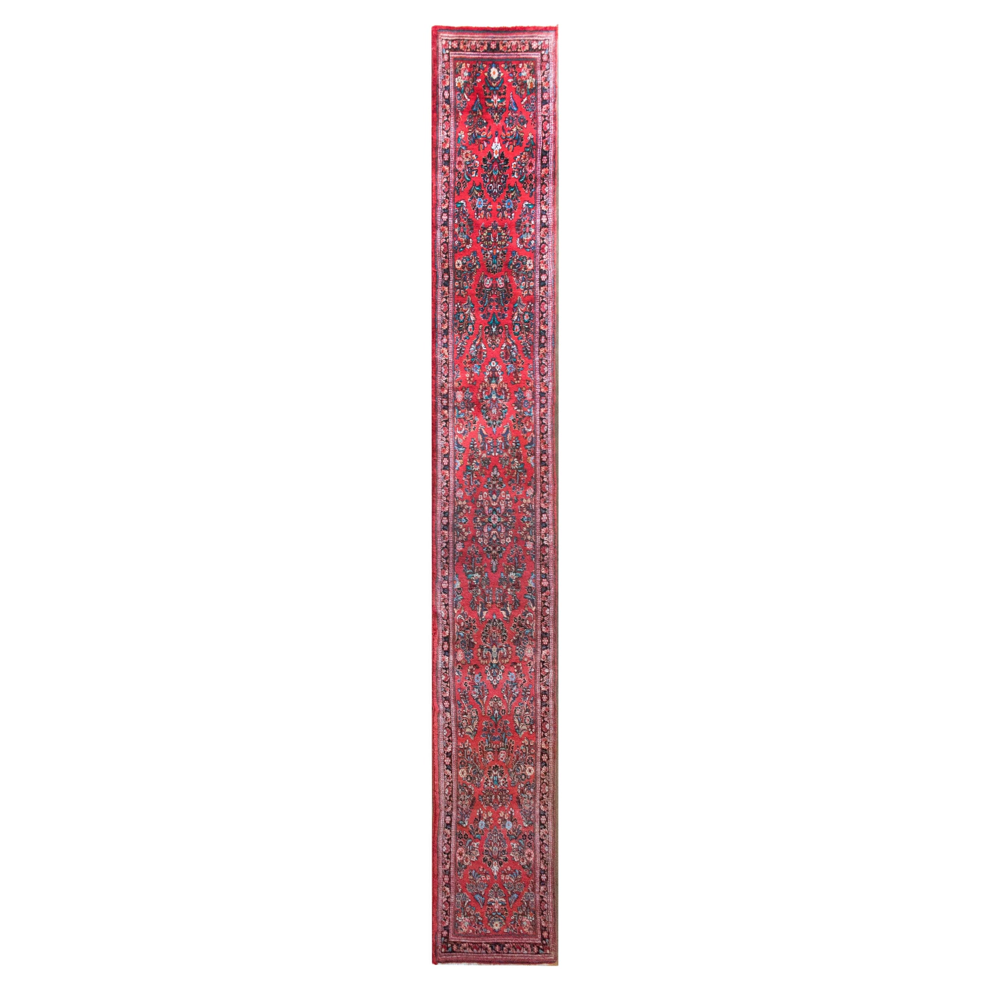 Early 20th Century Sarouk Runer For Sale