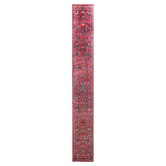Early 20th Century Sarouk Runer For Sale