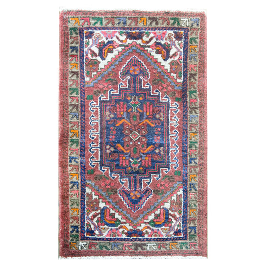 Early 20th Century Persian Mazlaghan Rug For Sale