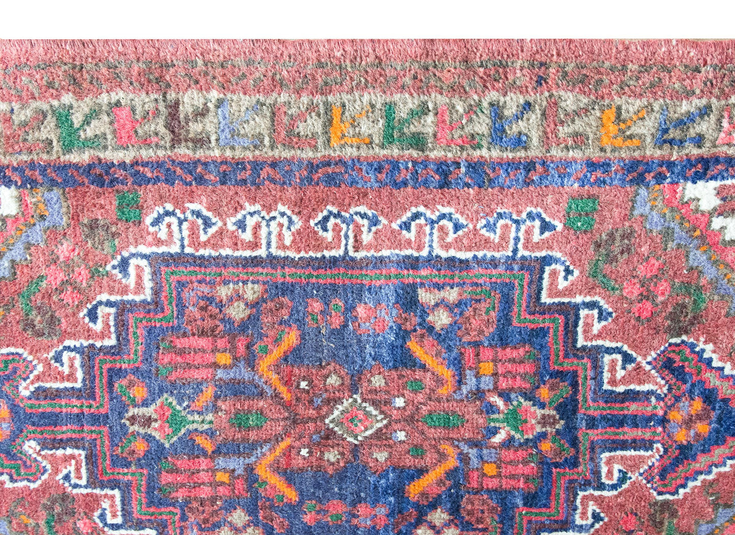 Early 20th Century Persian Mazlaghan Rug